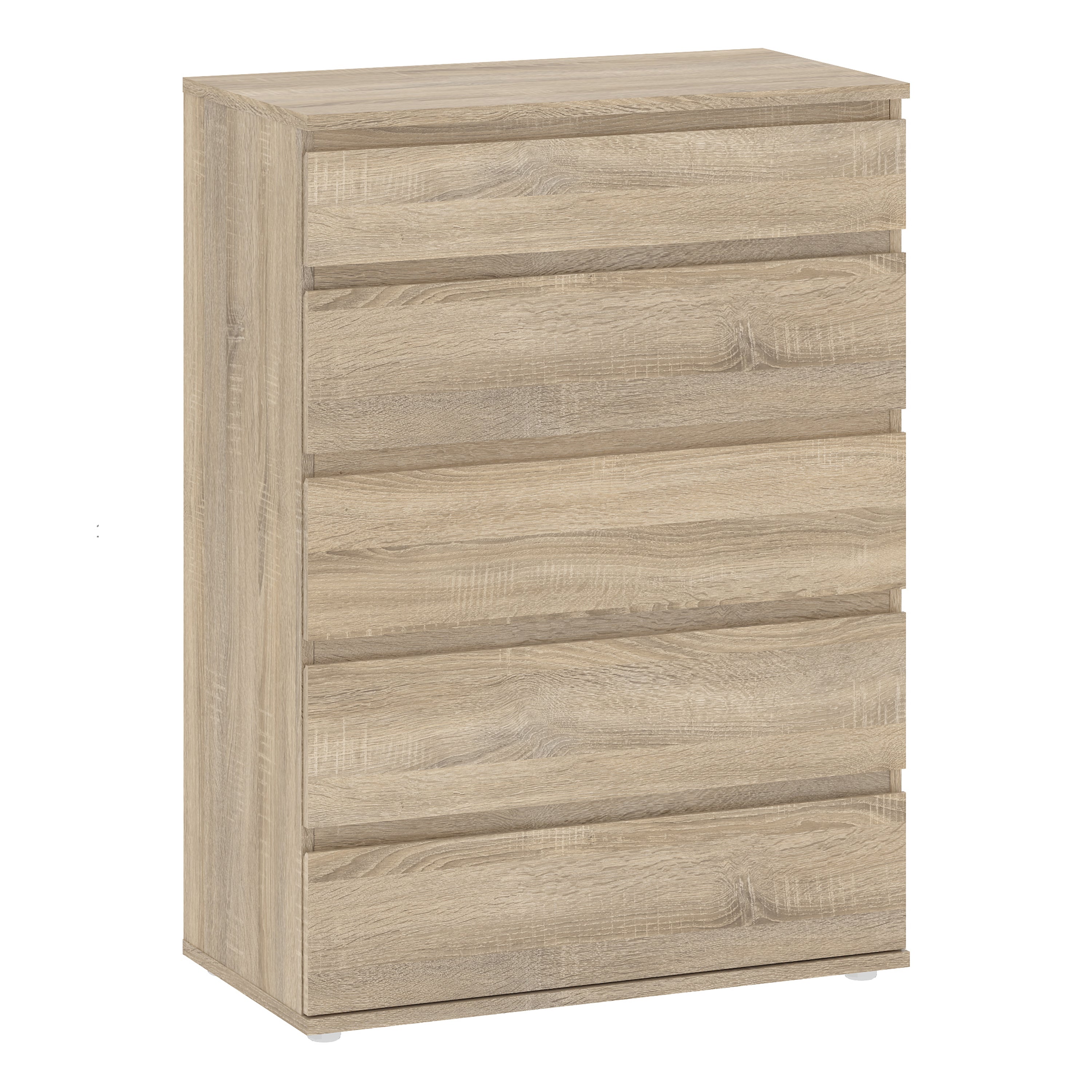 Nova Chest of 5 Drawers in Oak – FTG