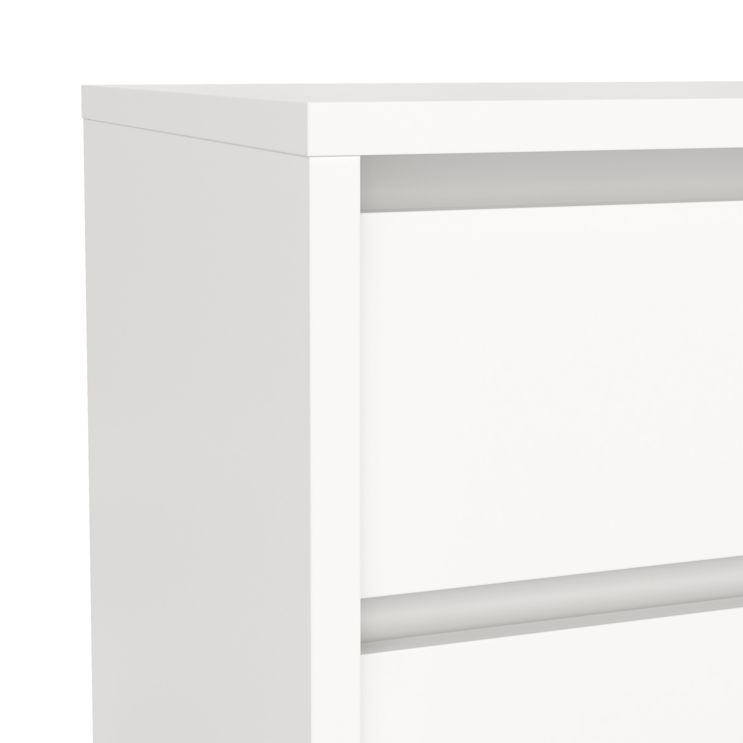 Next Nightstand 2 drawers White – FTG, view 8
