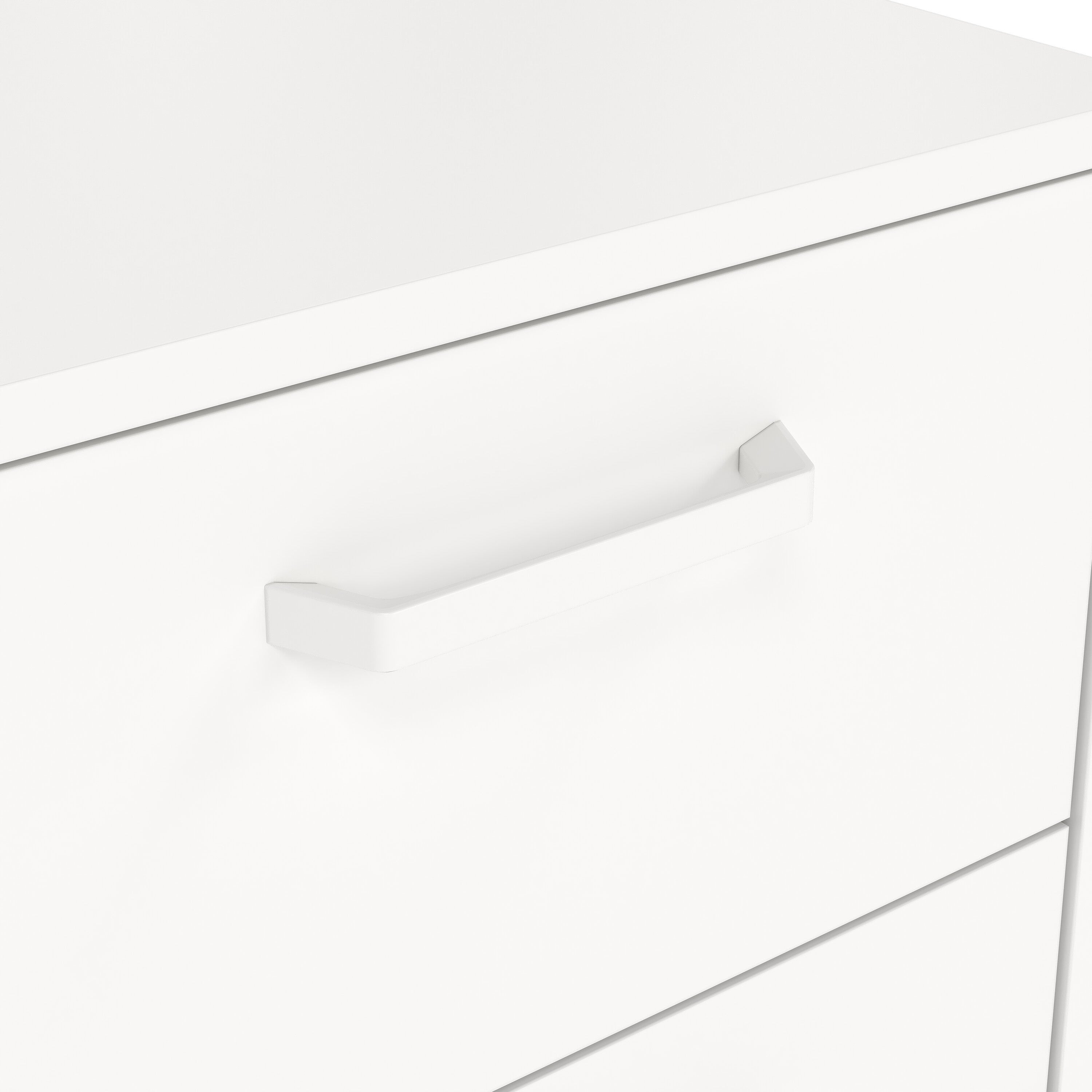 Sofia Nightstand 2 drawers White – FTG, view 12