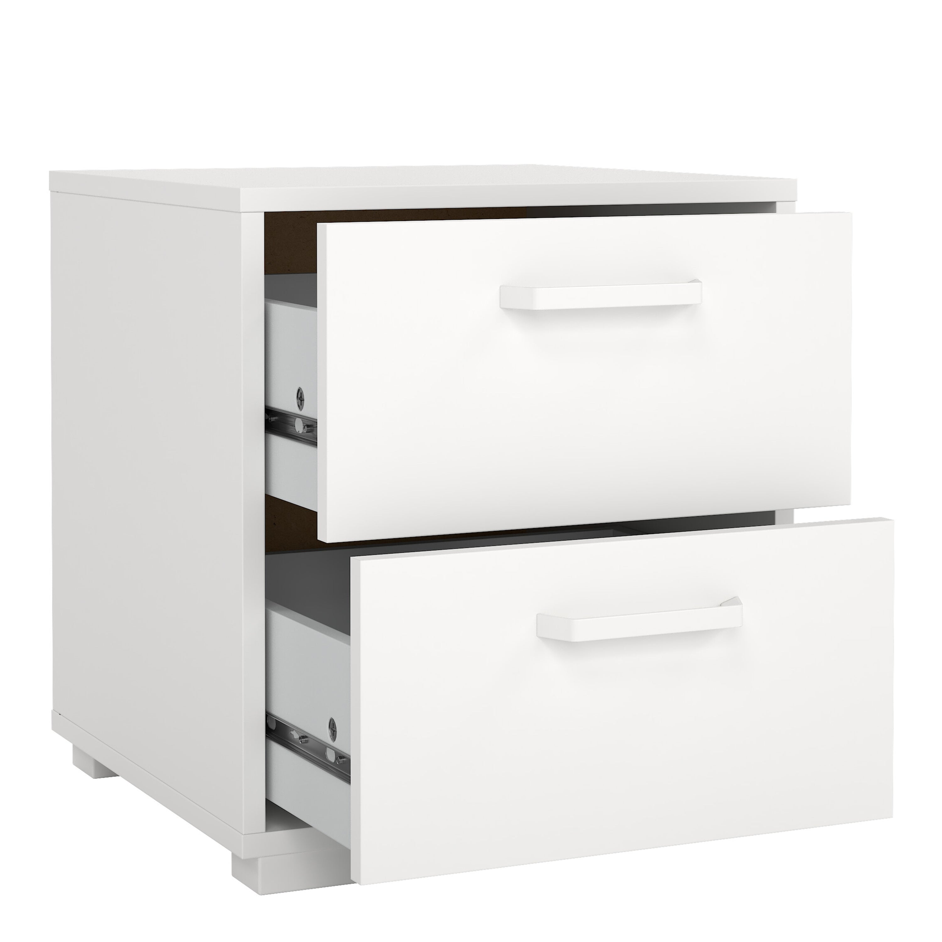 Sofia Nightstand 2 drawers White – FTG, view 5