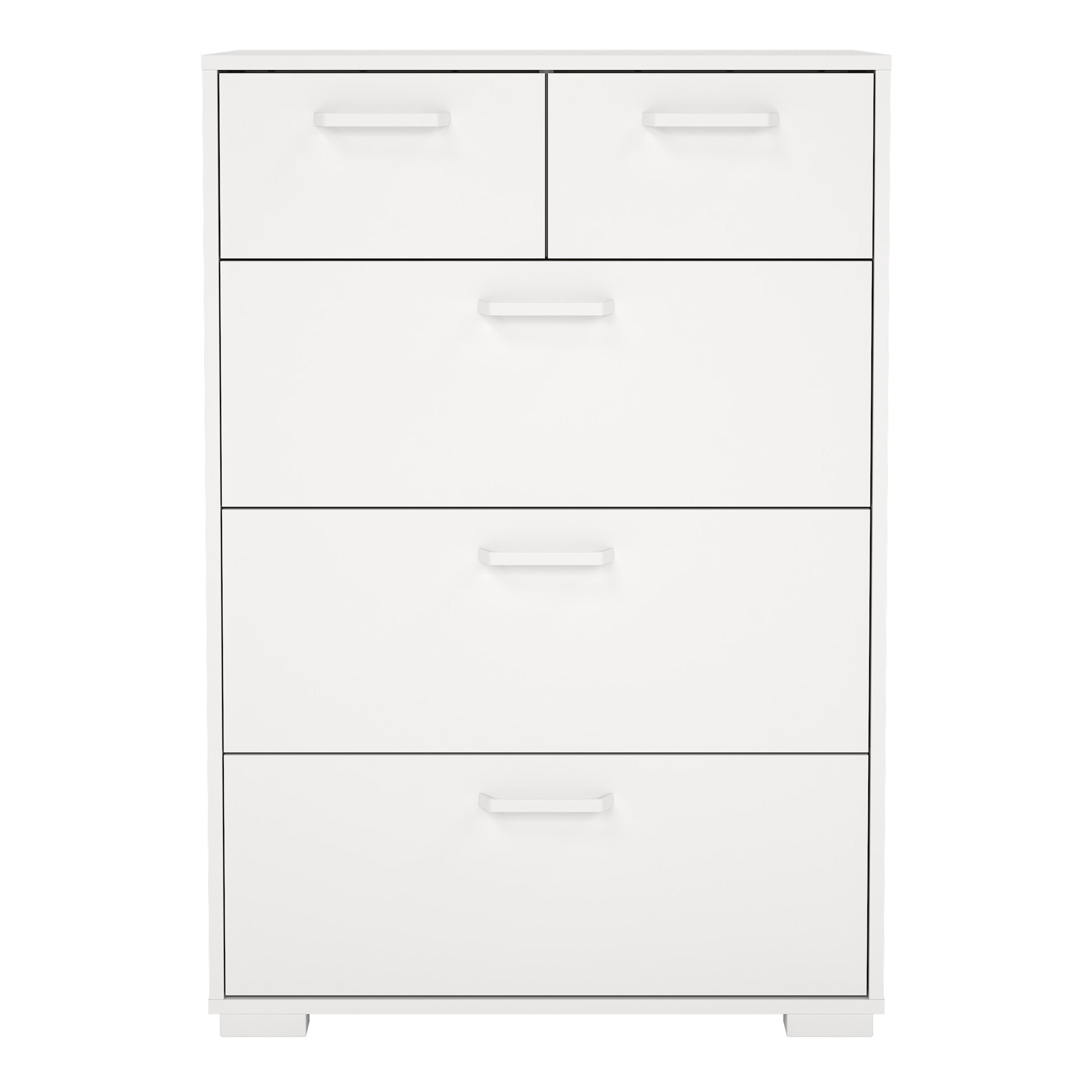 Sofia Chest 3 + 2 drawers White – FTG, view 2