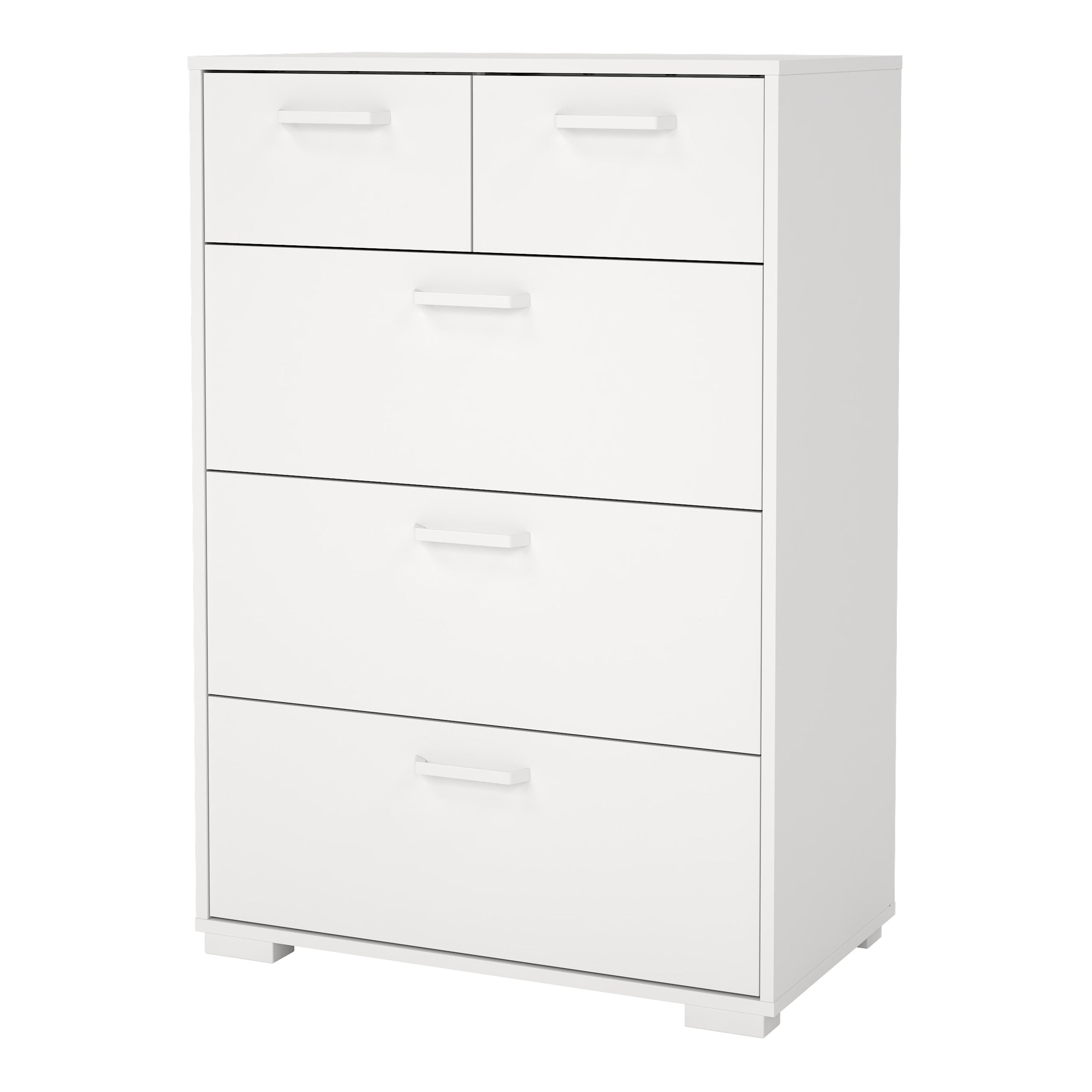 Sofia Chest 3 + 2 drawers White – FTG, view 3