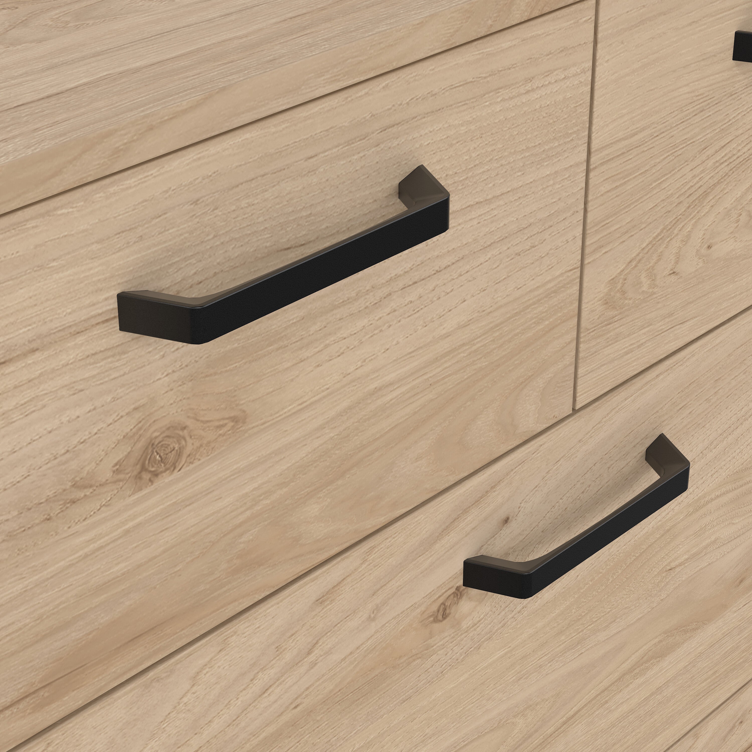 Sofia Chest 3 + 2 drawers Jackson Hickory – FTG, view 4