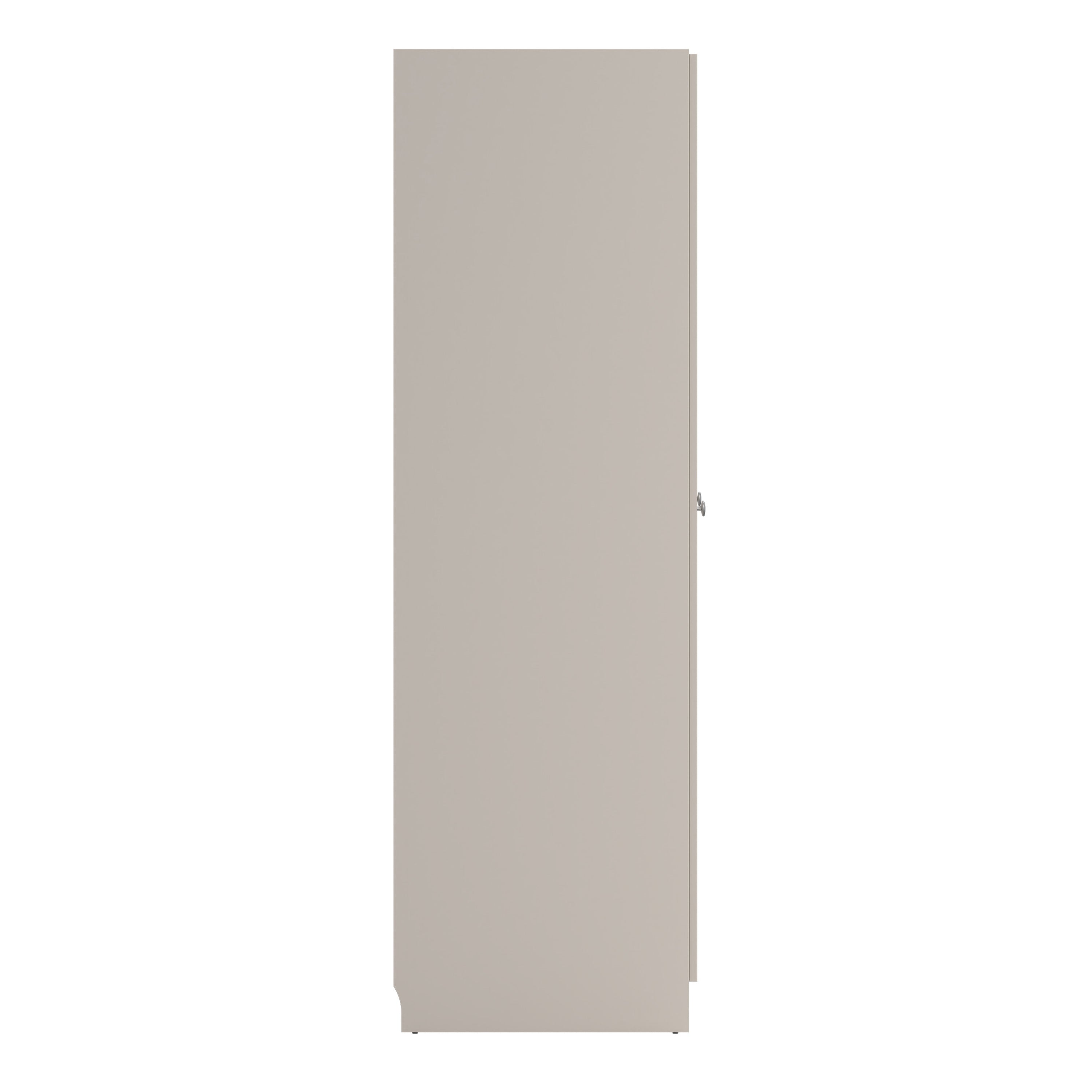 Brande Wardrobe with 3 Frame Doors in Cashmere