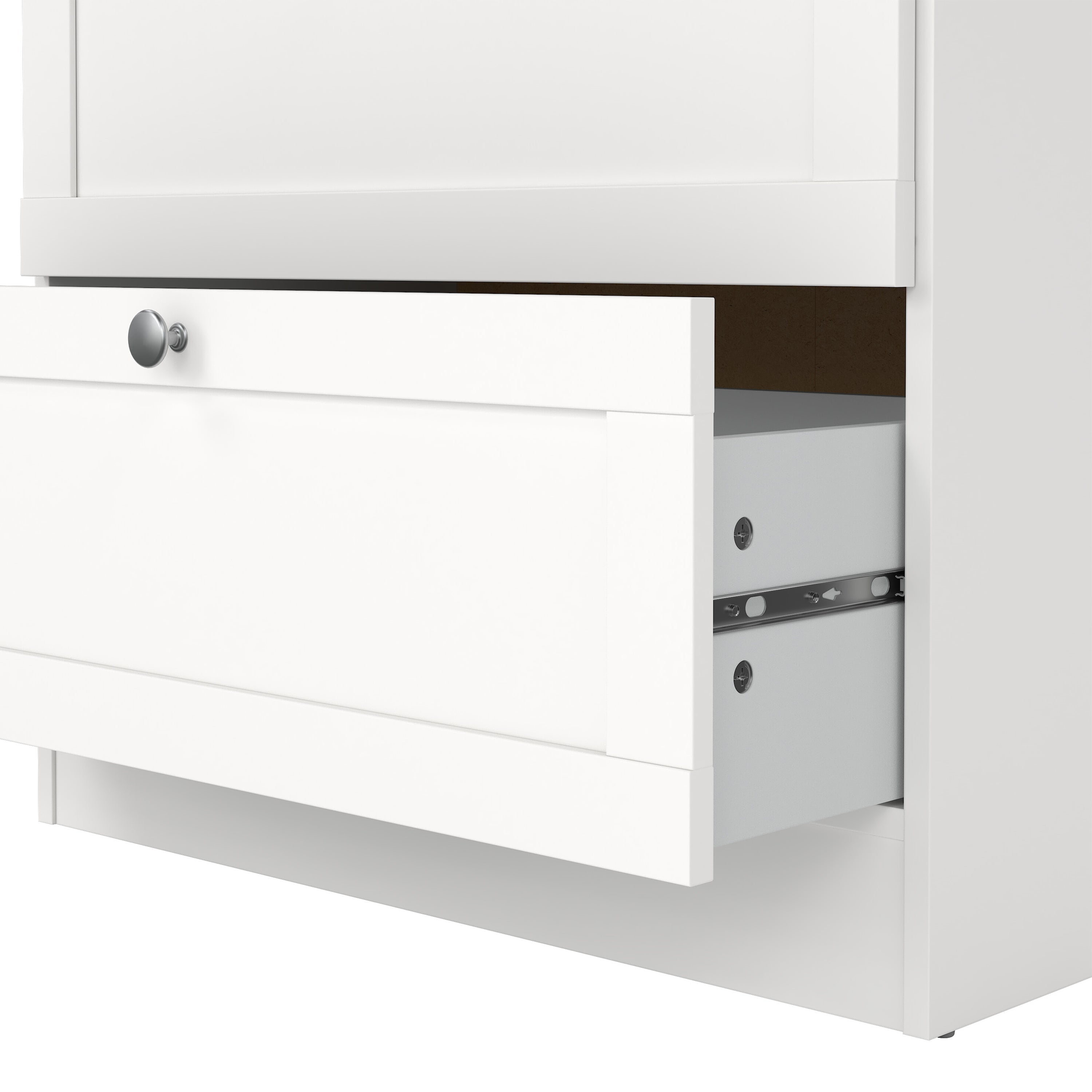 Brande Chest with 3 Frame Drawers in White – FTG, view 9