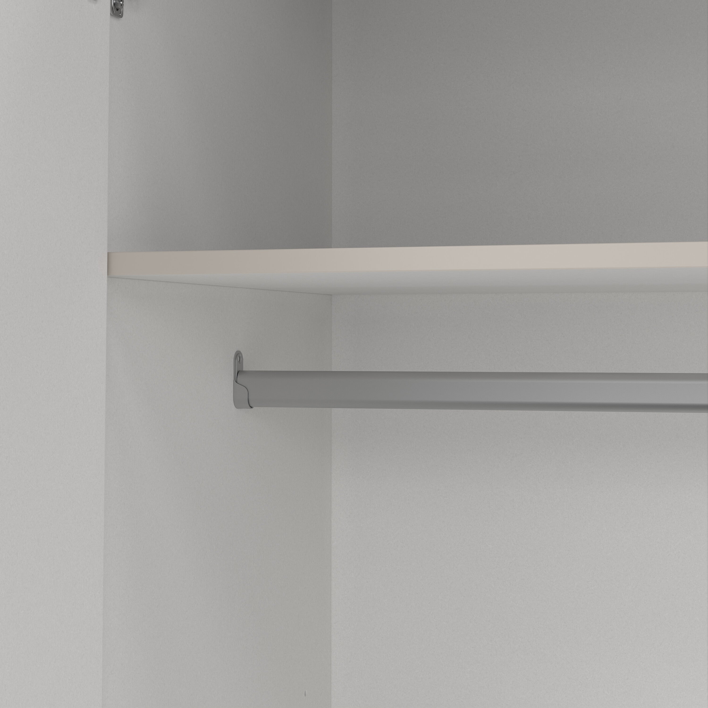 Sprint Wardrobe with 4 Doors + 3 Drawers in Cashmere