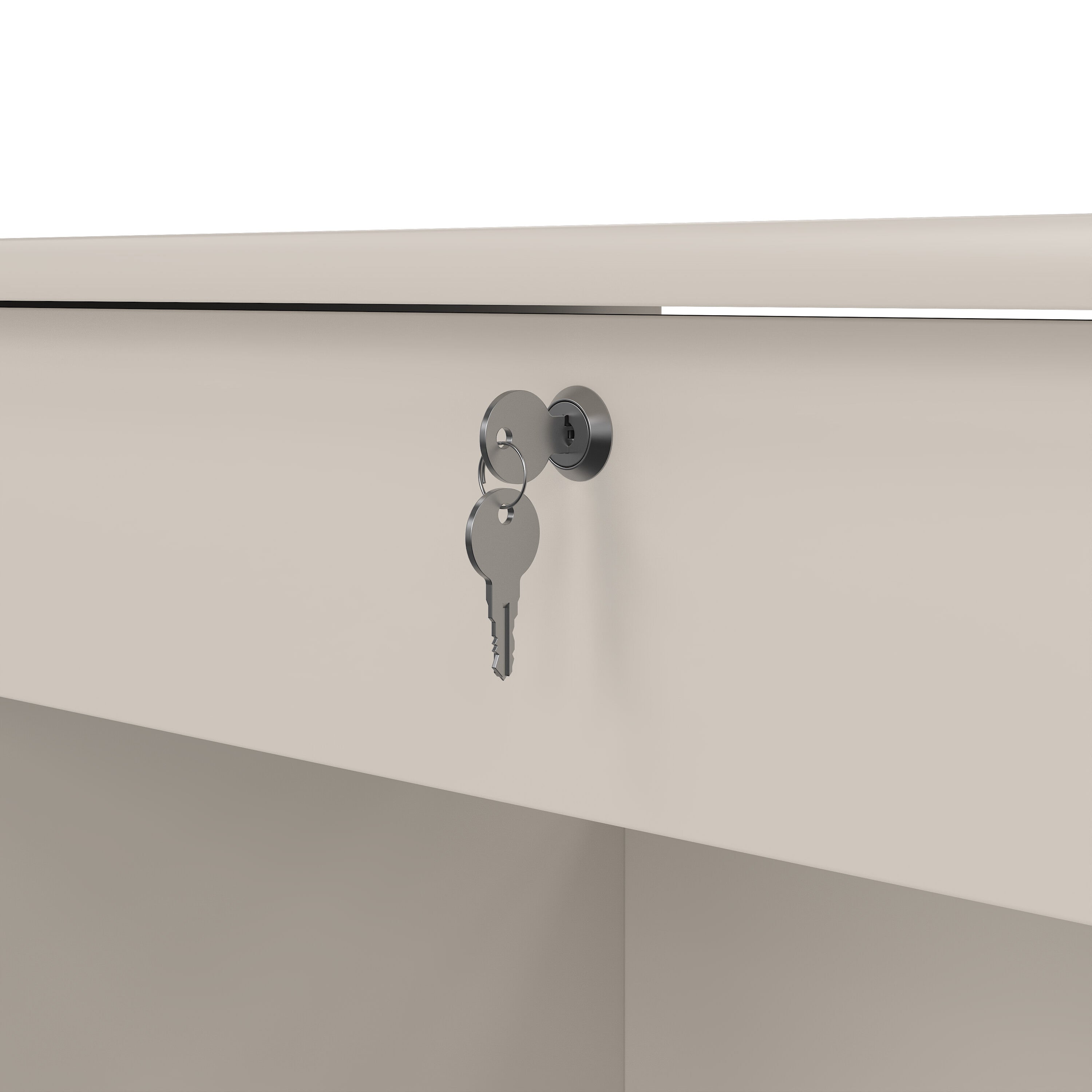 Function Plus Desk in Cashmere