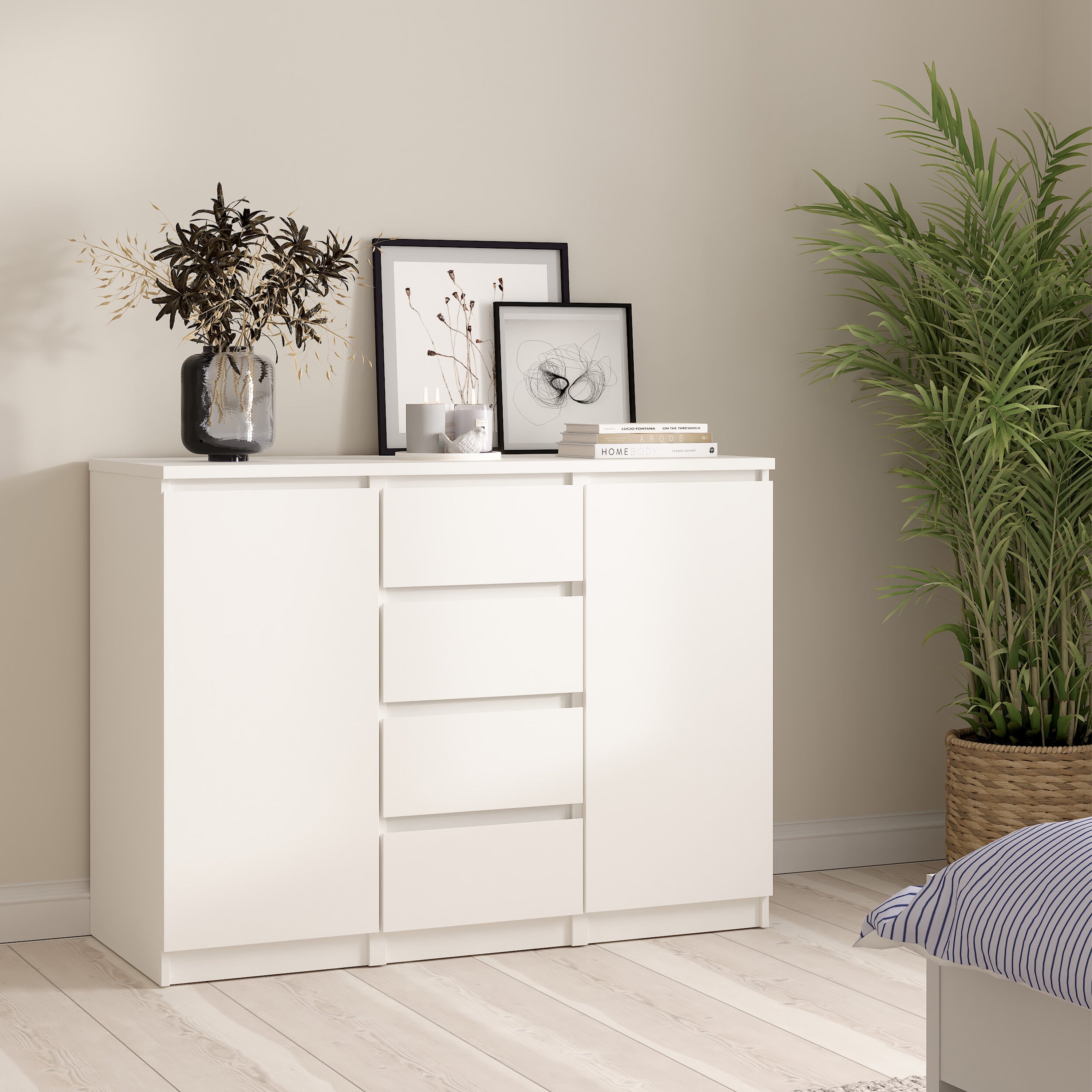 Naia Sideboard in White – FTG, view 5