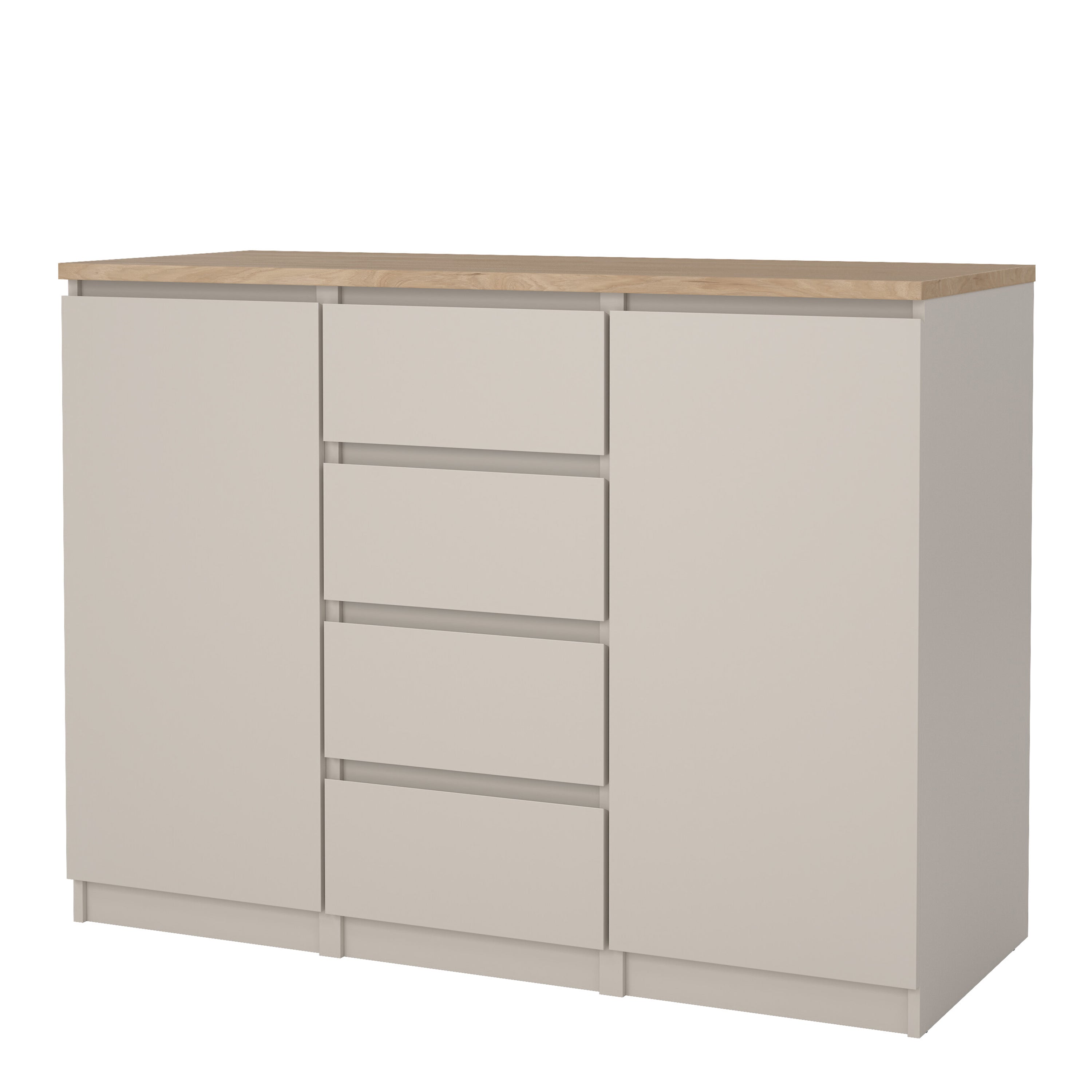 Naia Sideboard in Cashmere Jackson Hickory – FTG, view 3