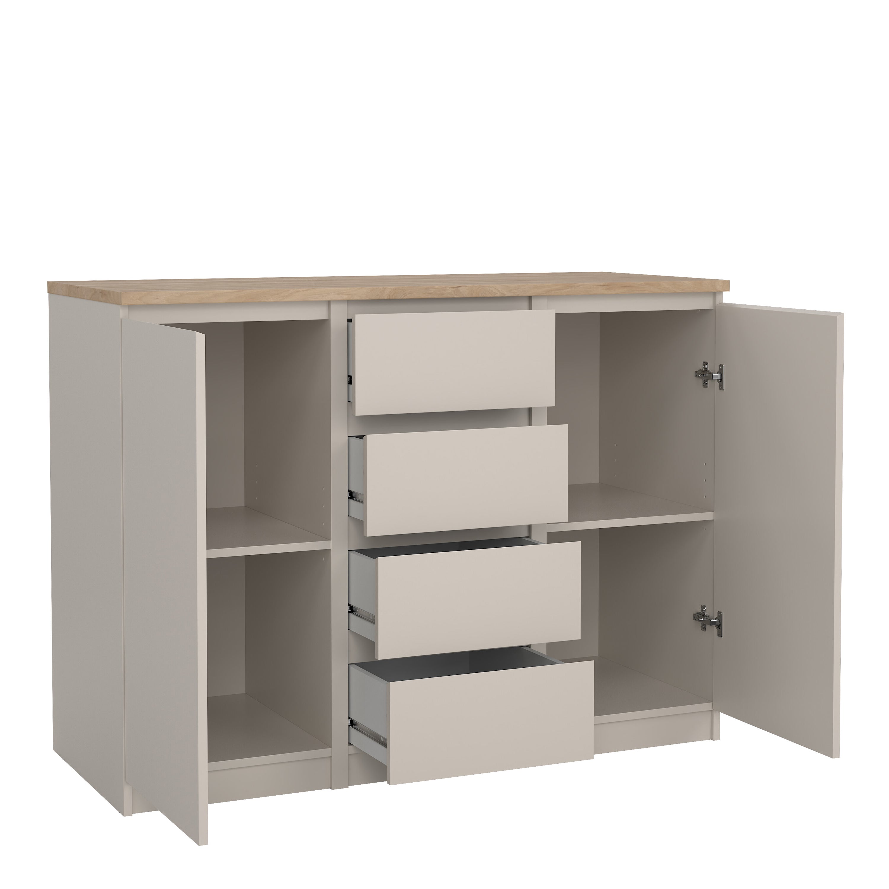 Naia Sideboard in Cashmere Jackson Hickory – FTG, view 4