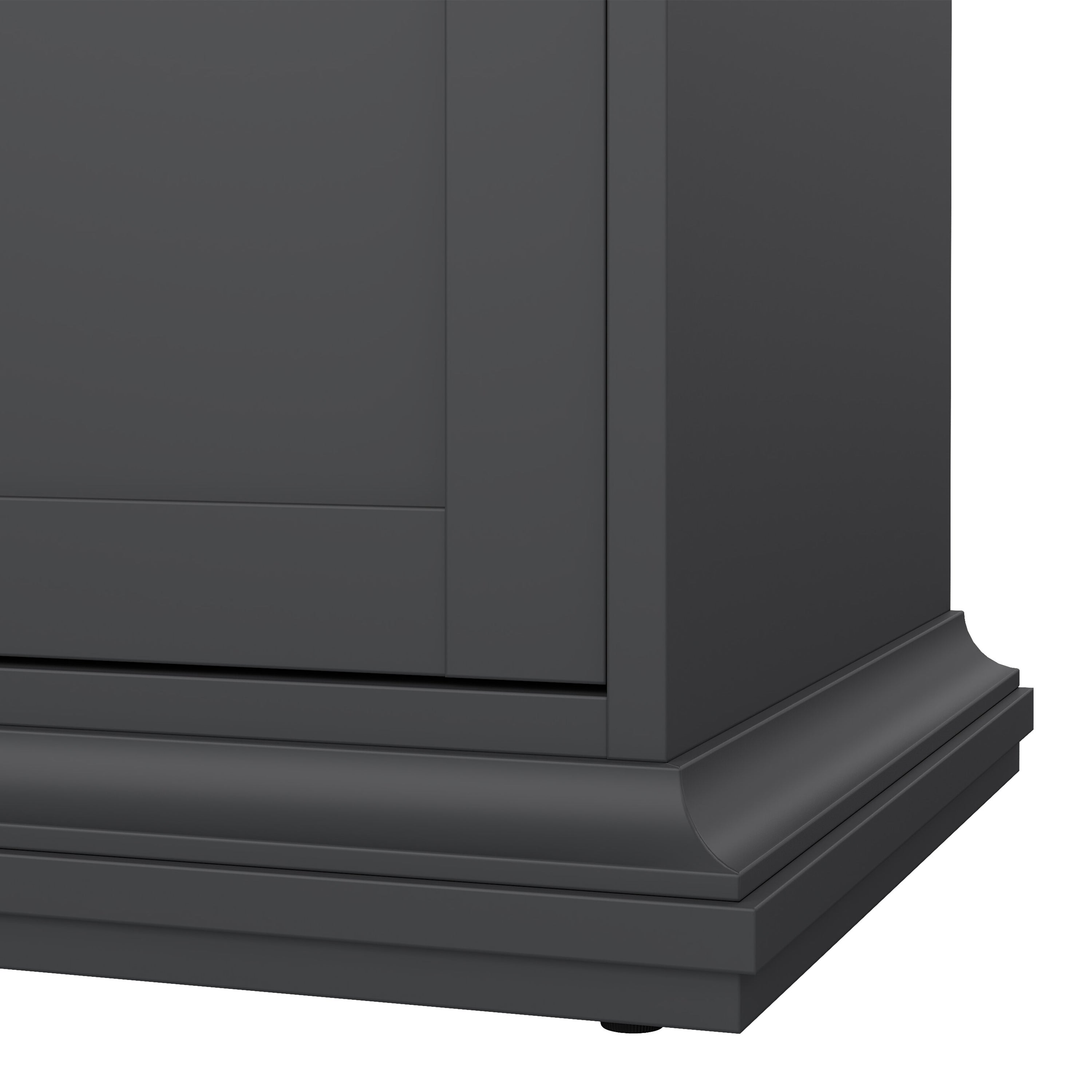 Paris Sideboard with 3 doors and 3 drawers in Matt Grey – FTG, view 11