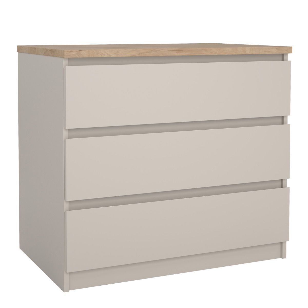Naia Chest of 3 drawers in Cashmere Jackson Hickory – FTG