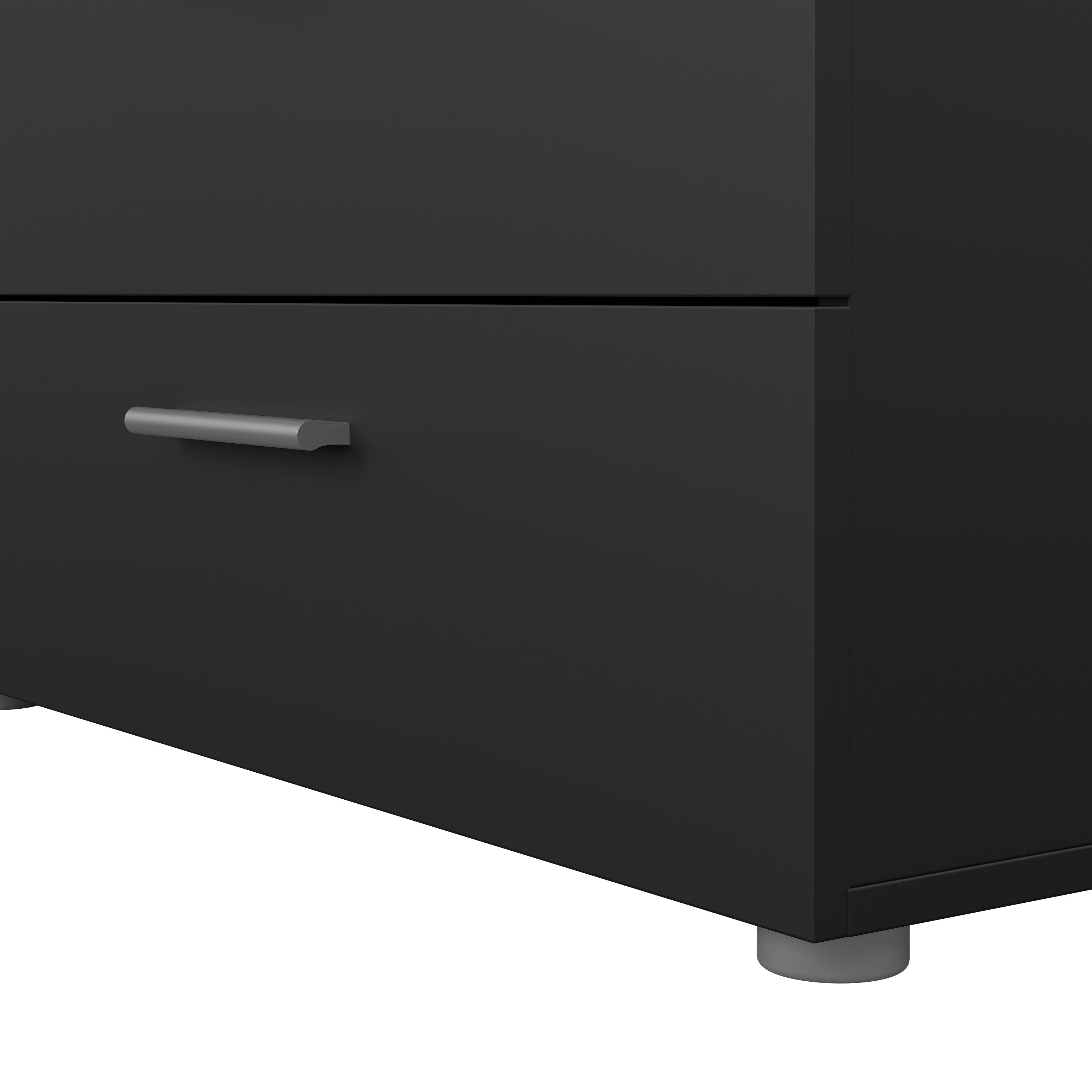 Pepe Wide Chest of 8 Drawers in Black – FTG, view 10