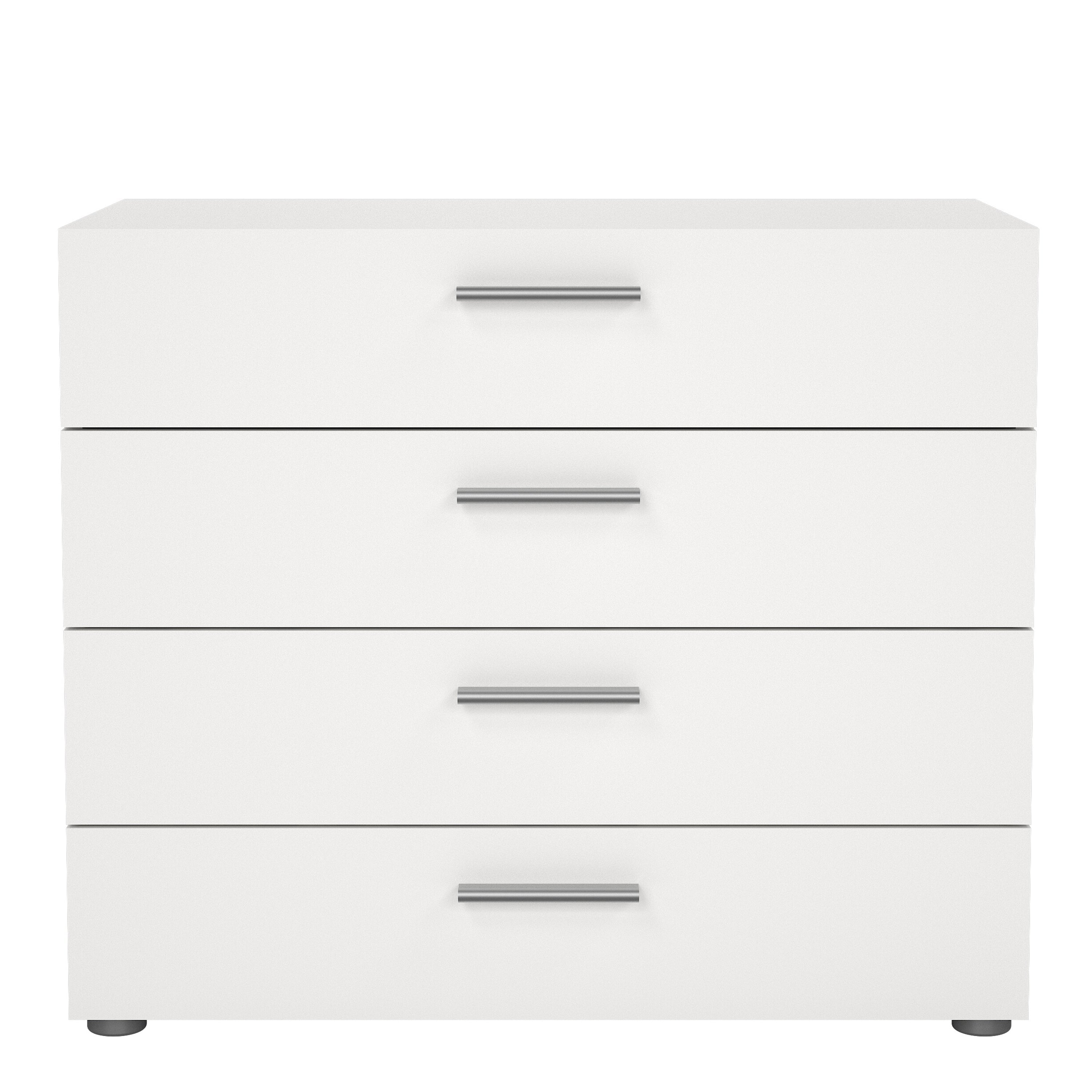 Pepe Chest of 4 Drawers in White – FTG, view 2