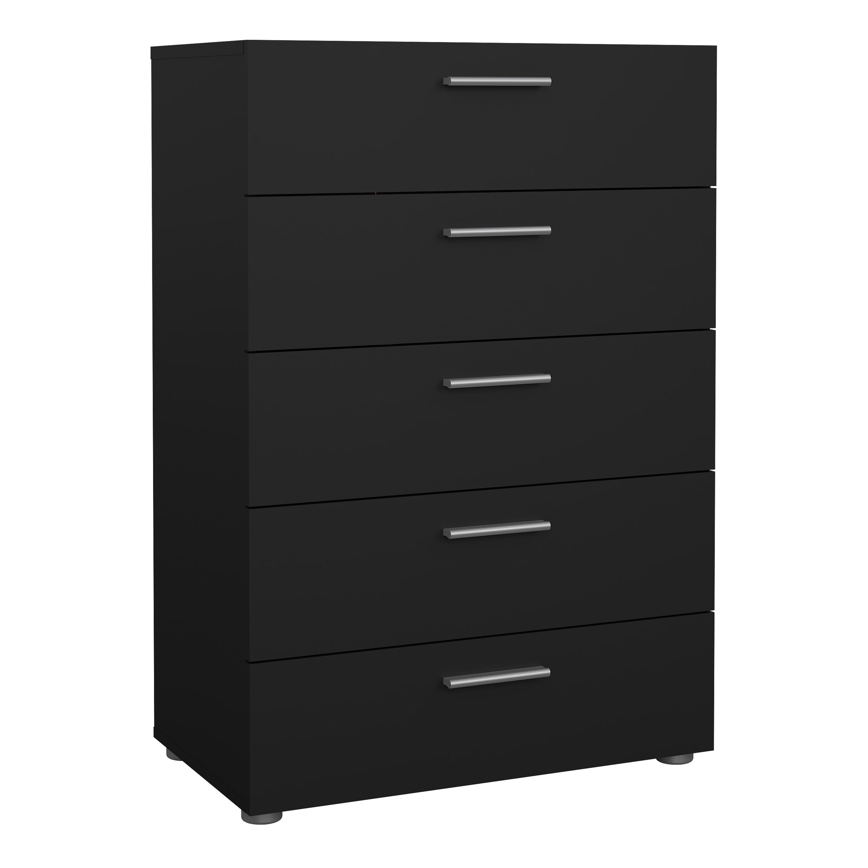 Pepe Chest of 5 Drawers in Black – FTG
