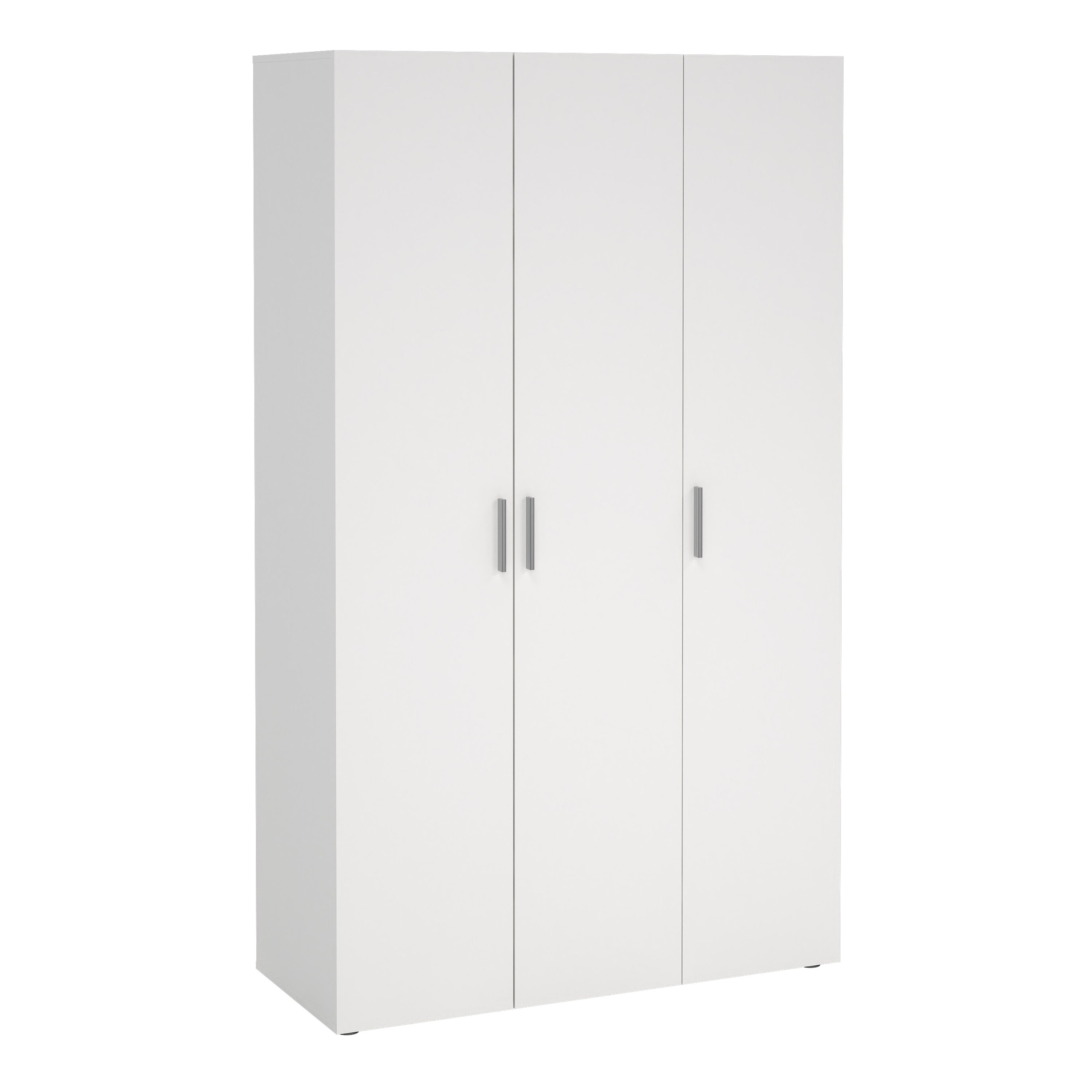 Pepe Wardrobe with 3 Doors in White – FTG