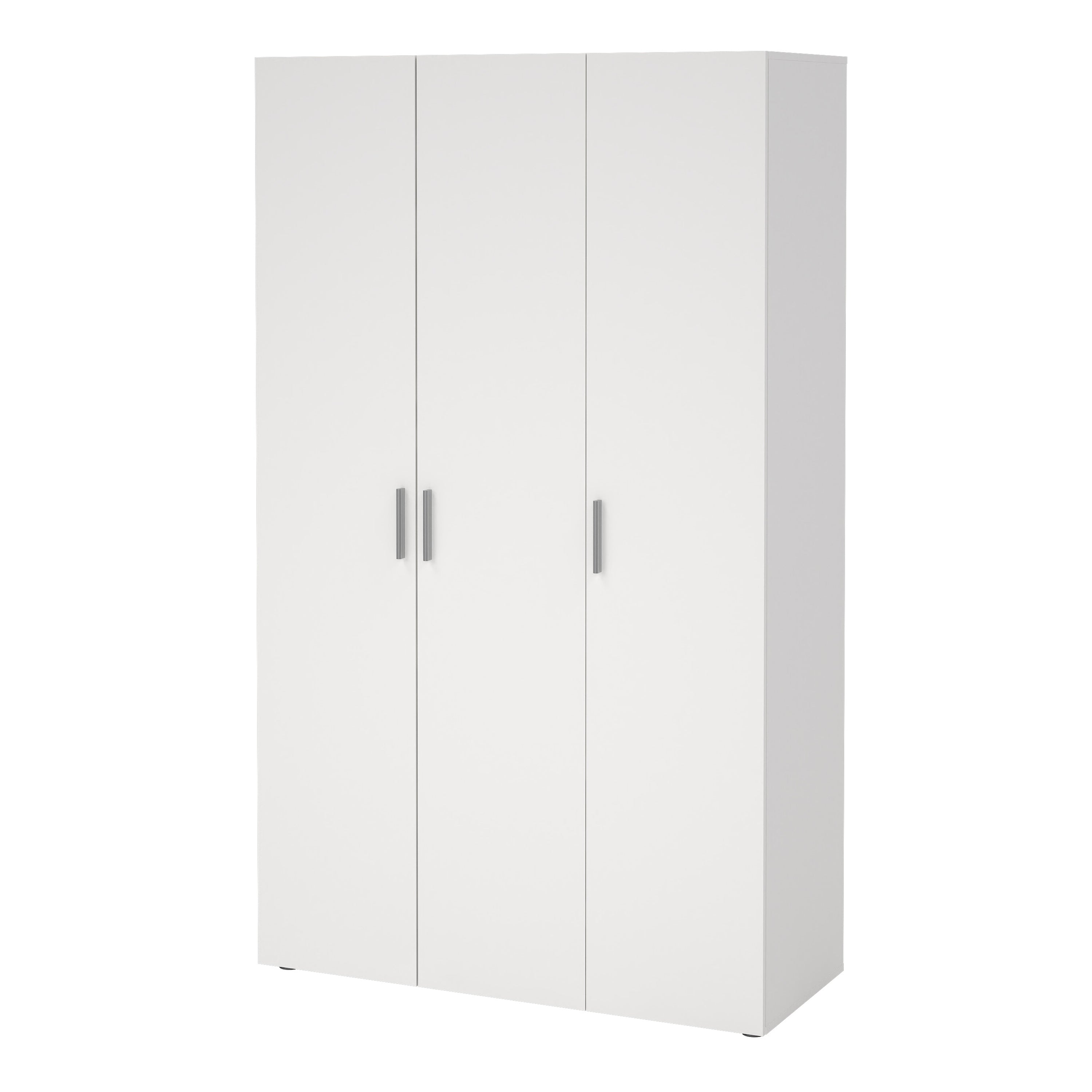 Pepe Wardrobe with 3 Doors in White – FTG, view 3