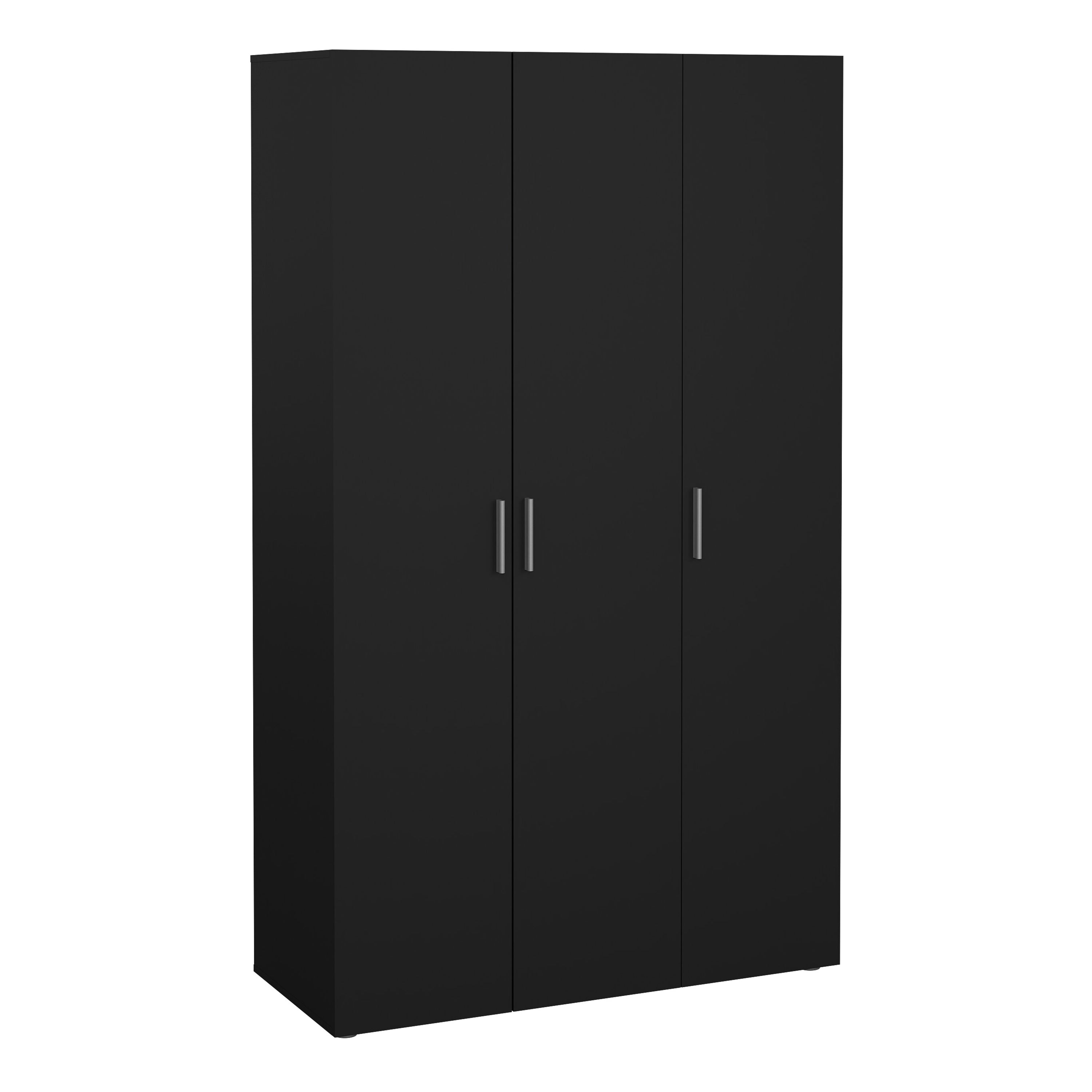 Pepe Wardrobe with 3 Doors in Black – FTG