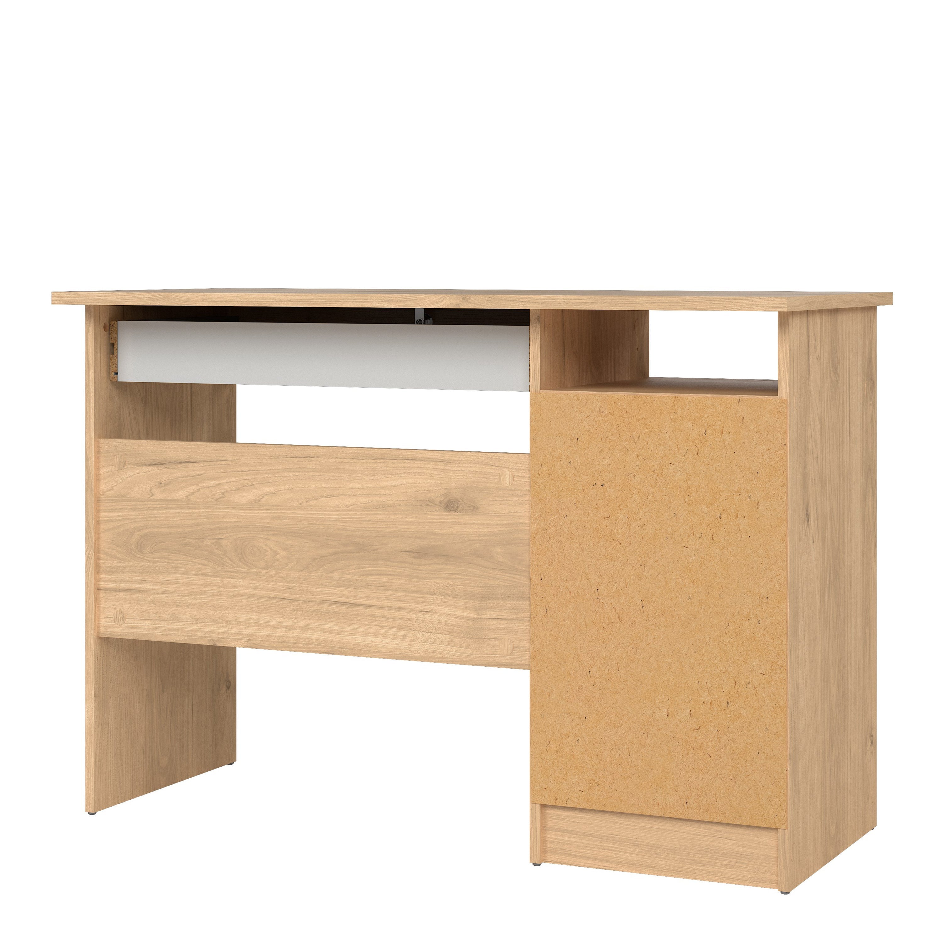 Function Plus 4 Drawer Desk Handleless Drawer in Jackson Hickory Oak – FTG, view 4