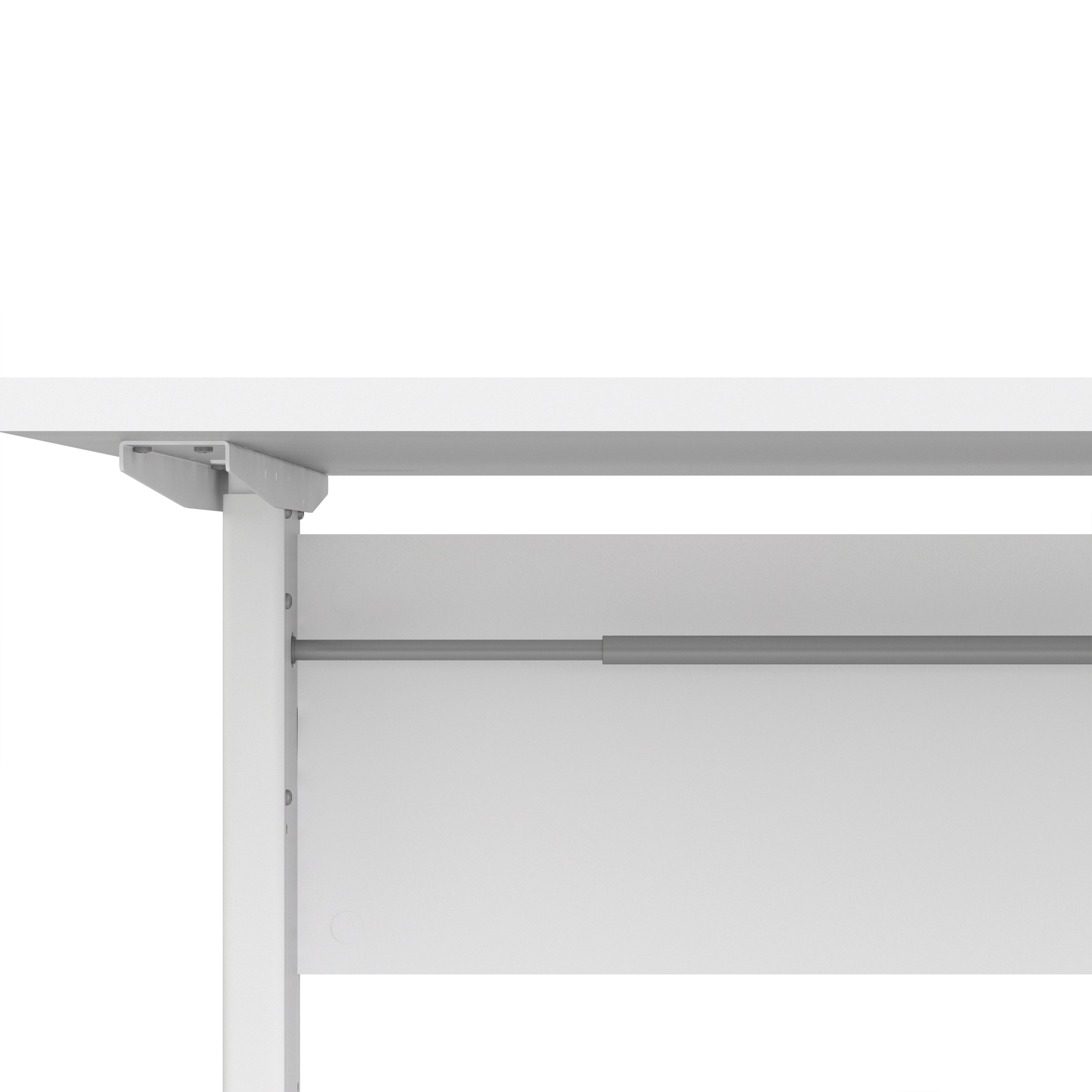 Prima Desk 150cm in White with Height Adjustable Legs with Electric Control in White – FTG, view 7