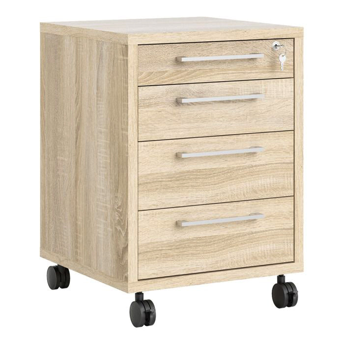 Prima Mobile Cabinet in Oak – FTG