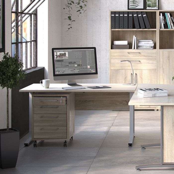 Prima Mobile Cabinet in Oak – FTG, view 5