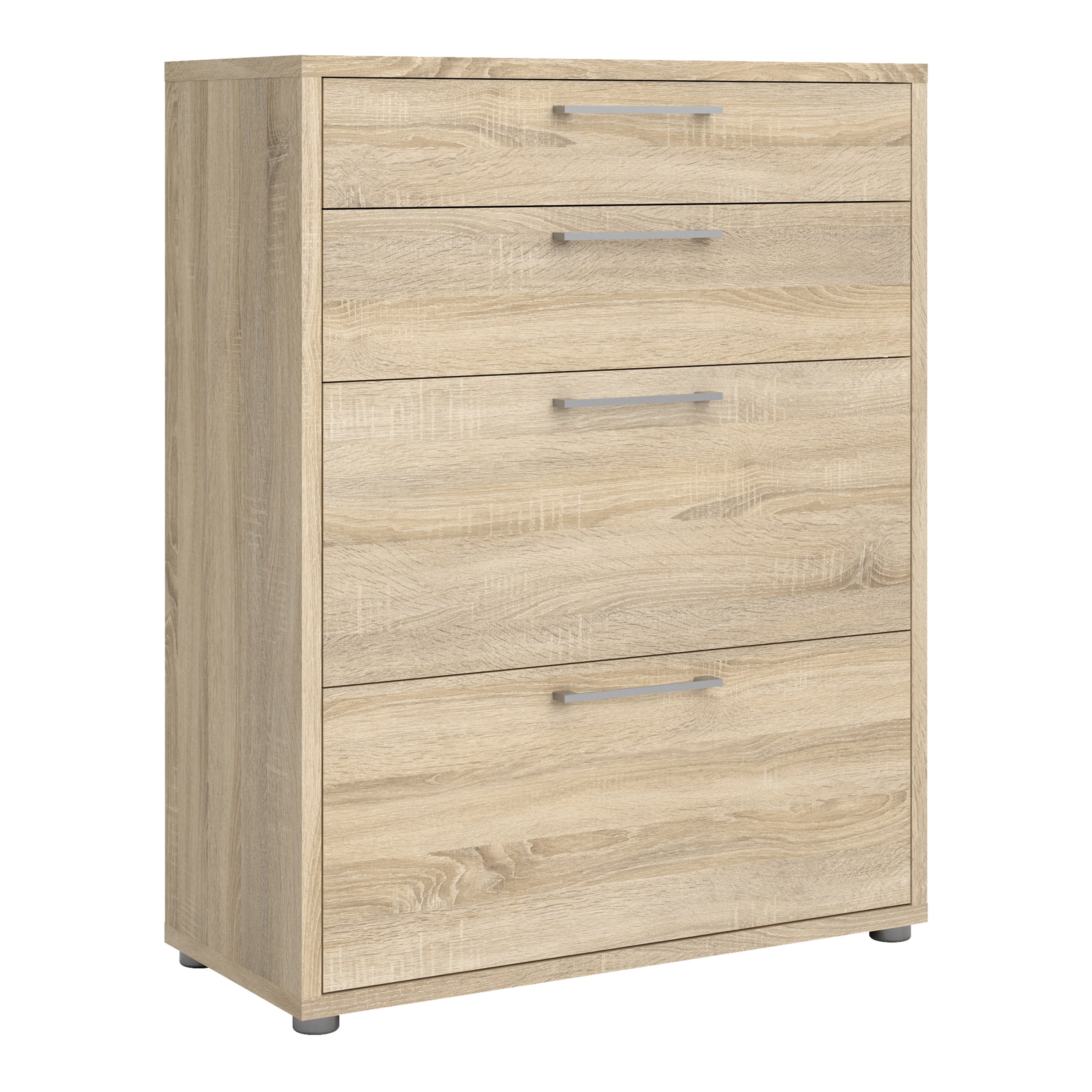 Prima Office Storage with 2 Drawers 2 File Drawers In Oak – FTG