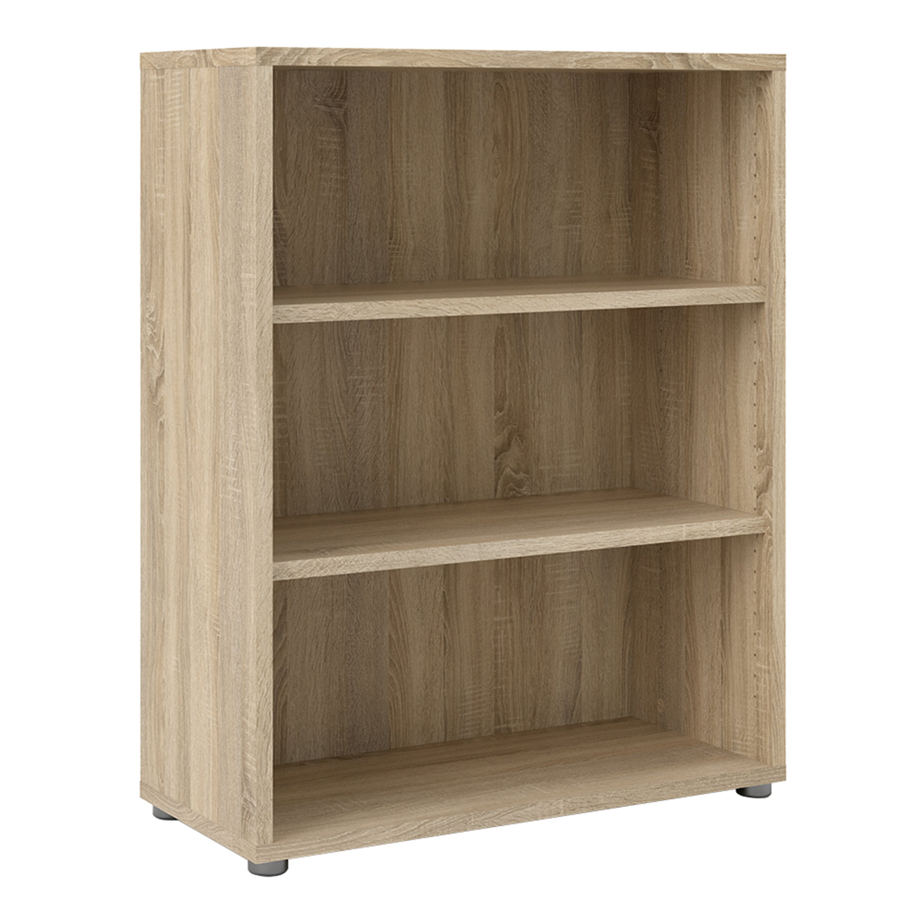 Prima Bookcase 2 Shelves in Oak – FTG