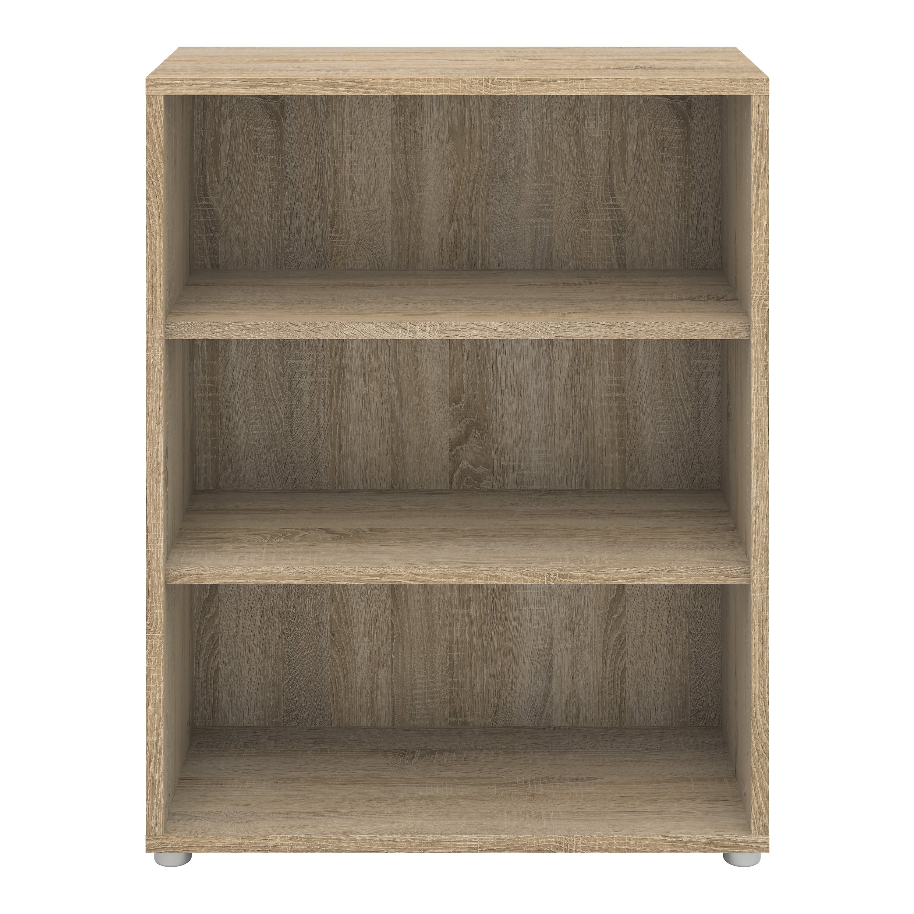 Prima Bookcase 2 Shelves in Oak – FTG, view 8