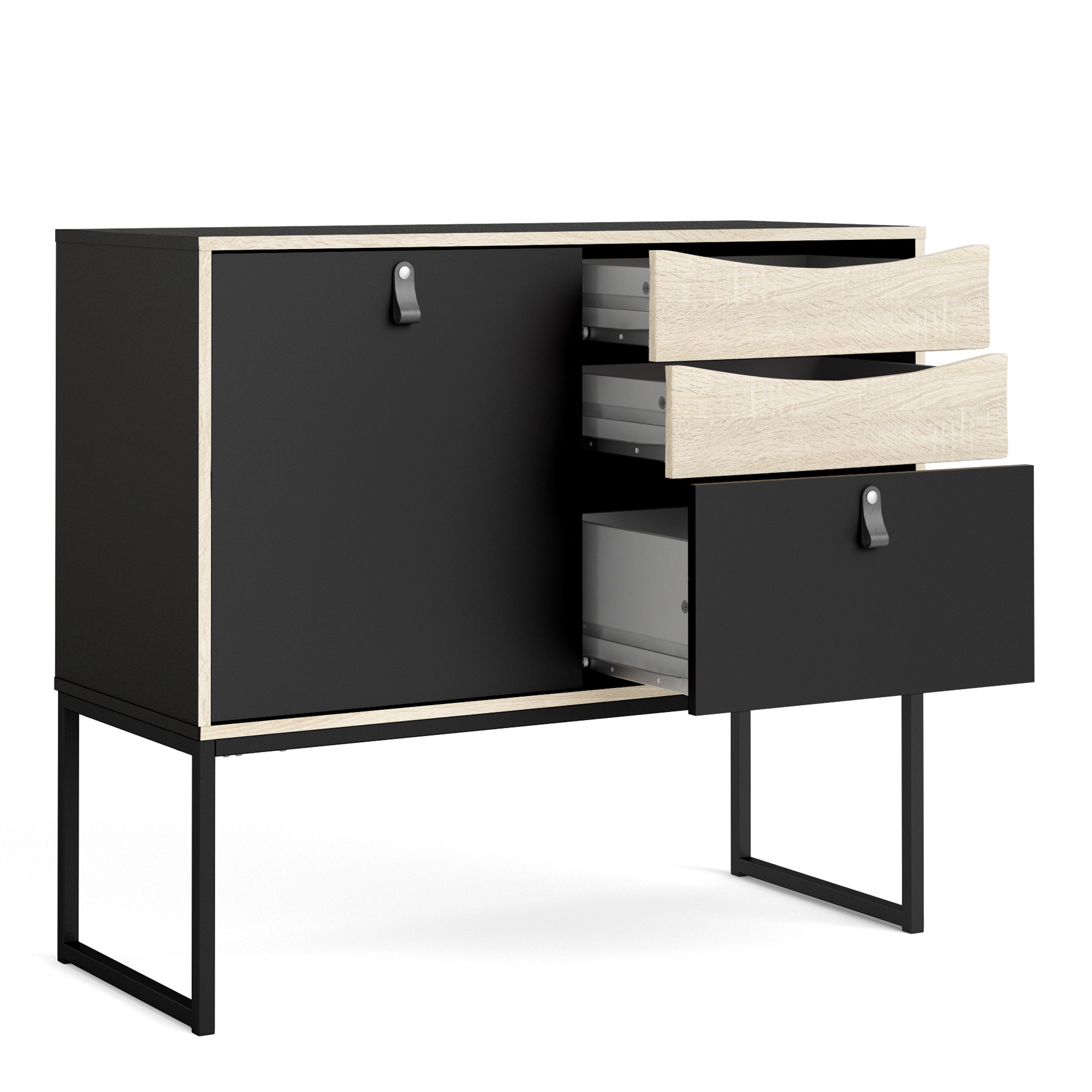 Stubbe Sideboard with 1 Door 3 Drawers – FTG, view 5