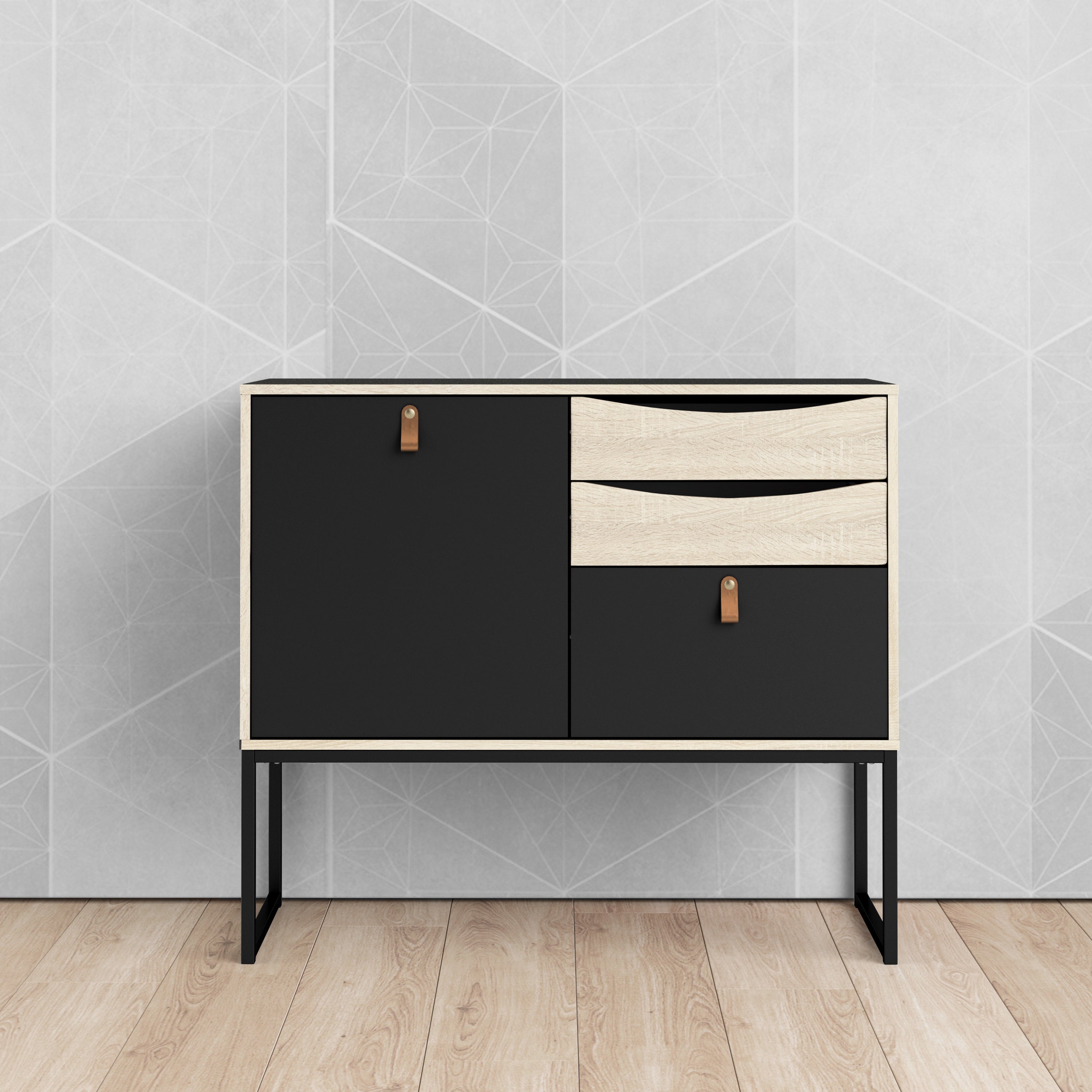 Stubbe Sideboard with 1 Door 3 Drawers – FTG, view 8
