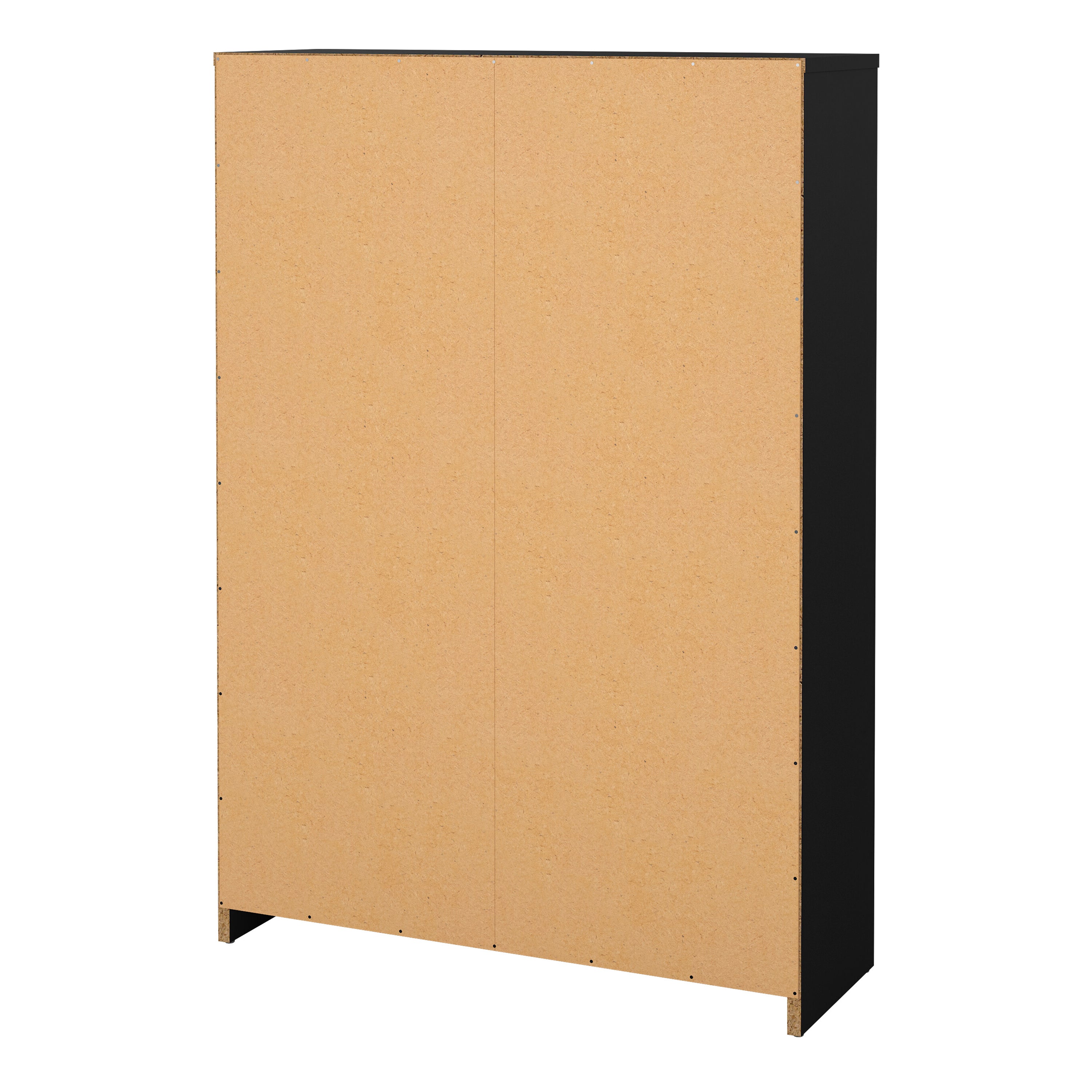 Shoes Shoe Cabinet 2 Flip Down Doors + 1 Drawer in Matt Black – FTG, view 5