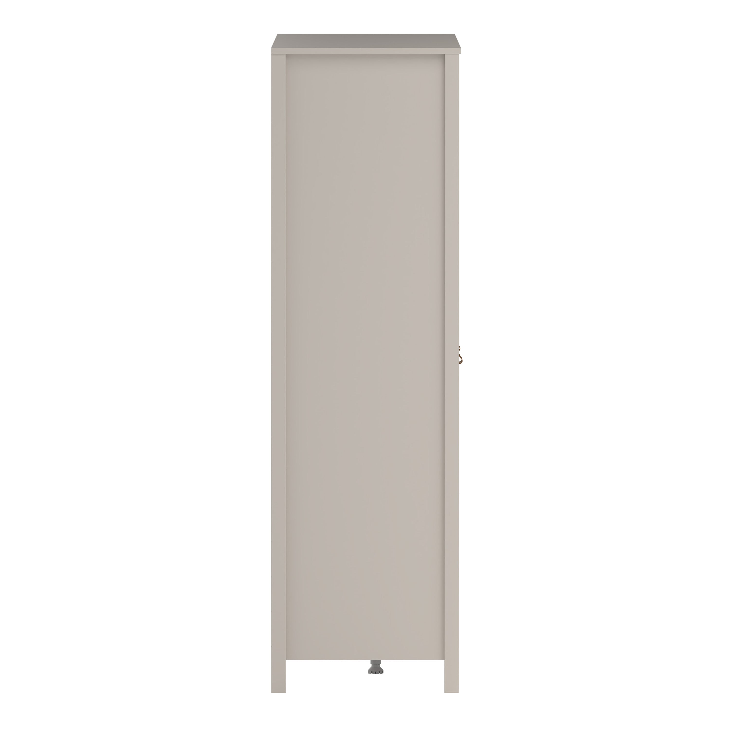 Barcelona Wardrobe with 2 Doors + 1 Mirror Door + 2 Drawers in Cashmere – FTG, view 6