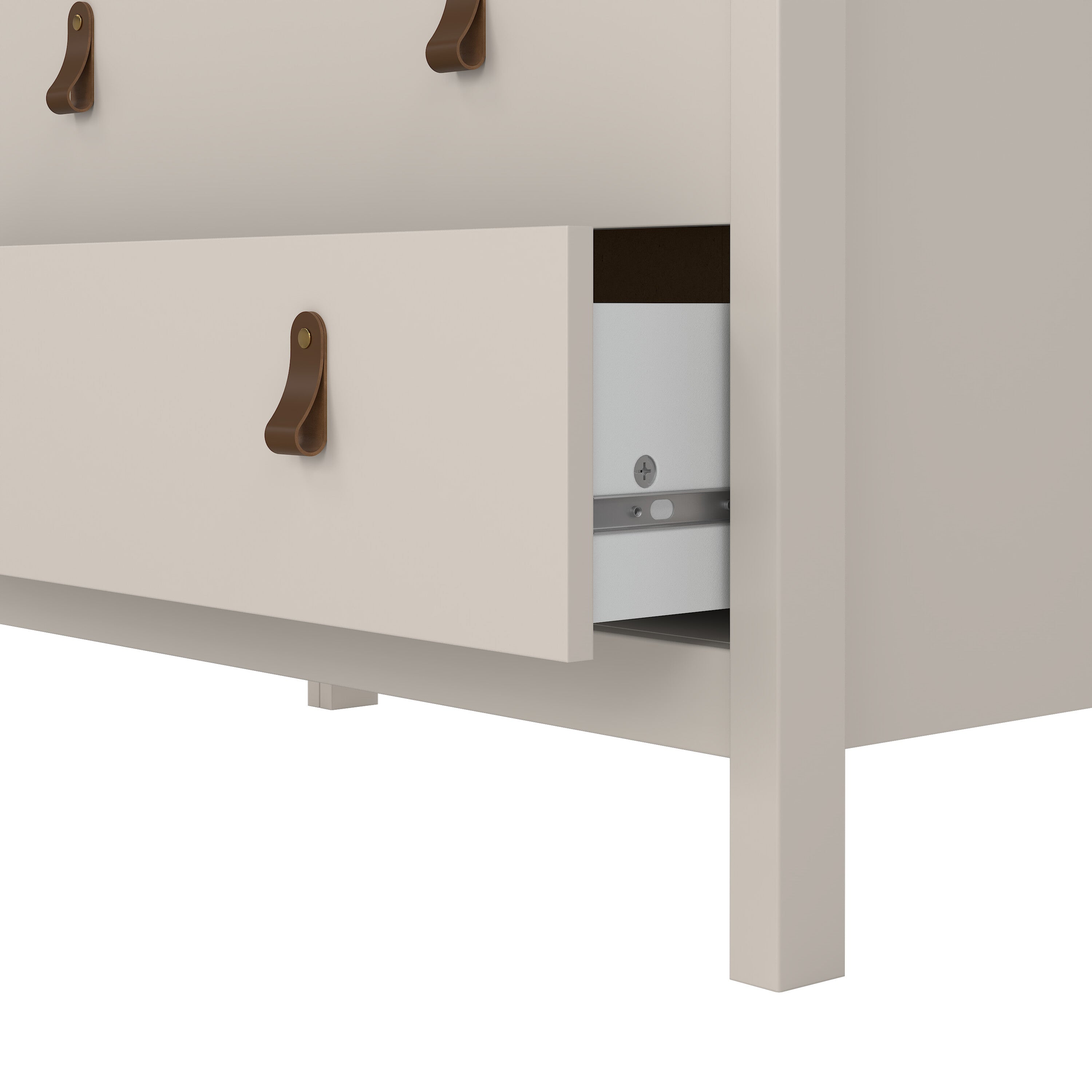 Barcelona Chest 3 Drawers in Cashmere – FTG, view 5