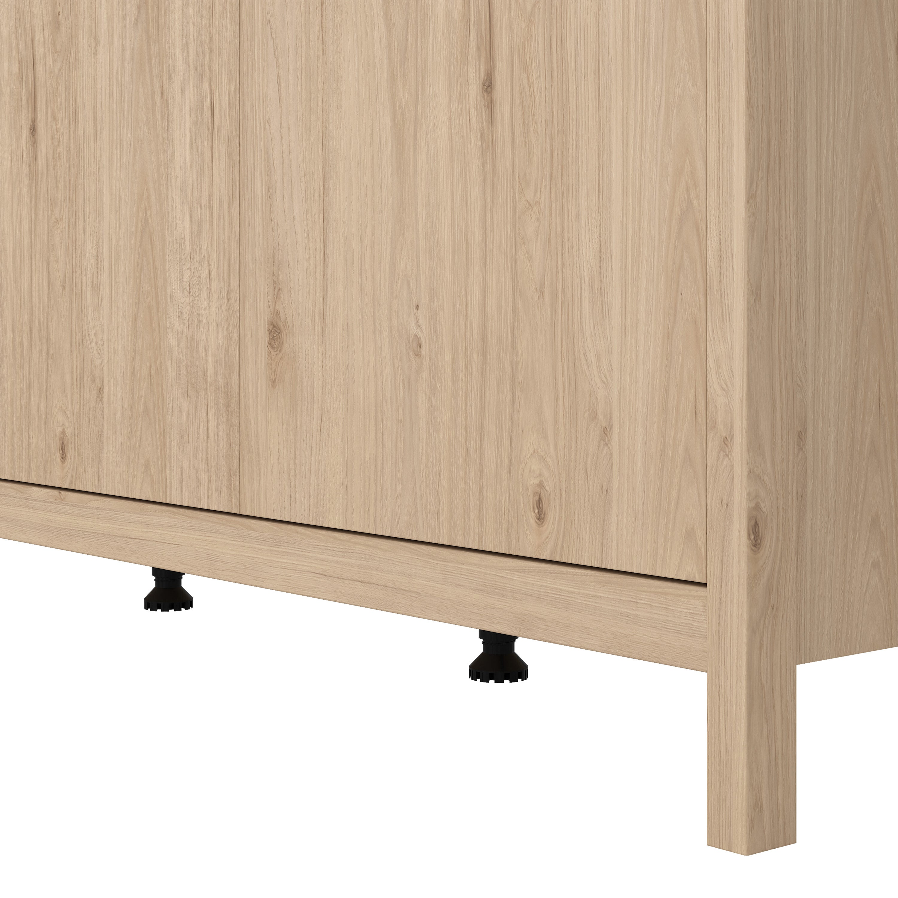 Barcelona Wardrobe with 3 Doors in Jackson Hickory Oak – FTG, view 10