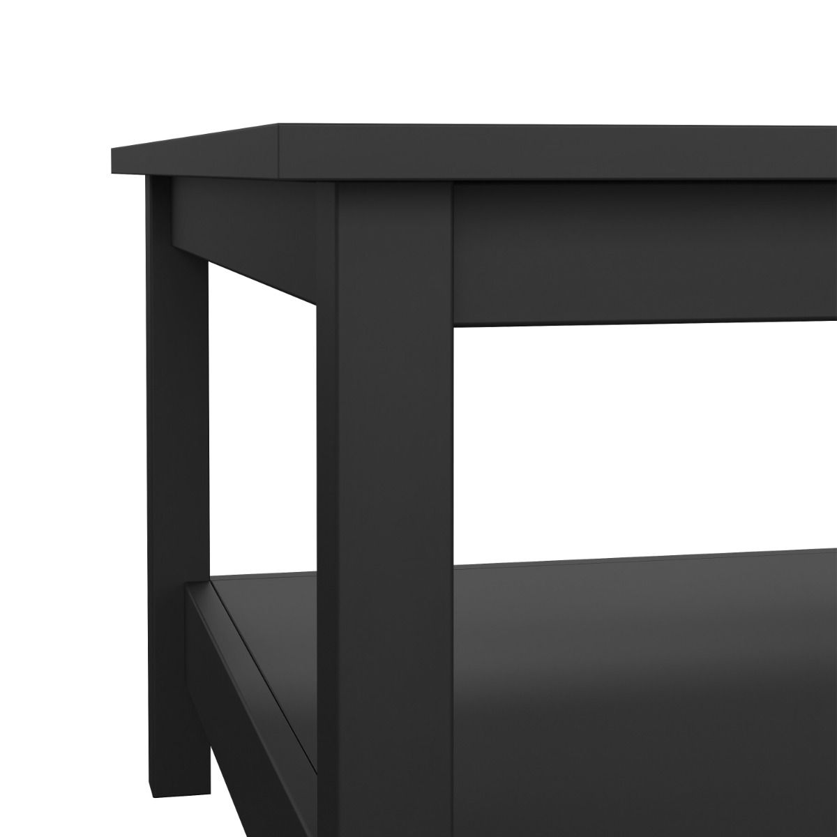 Barcelona Coffee Table in Matt Black – FTG, view 6