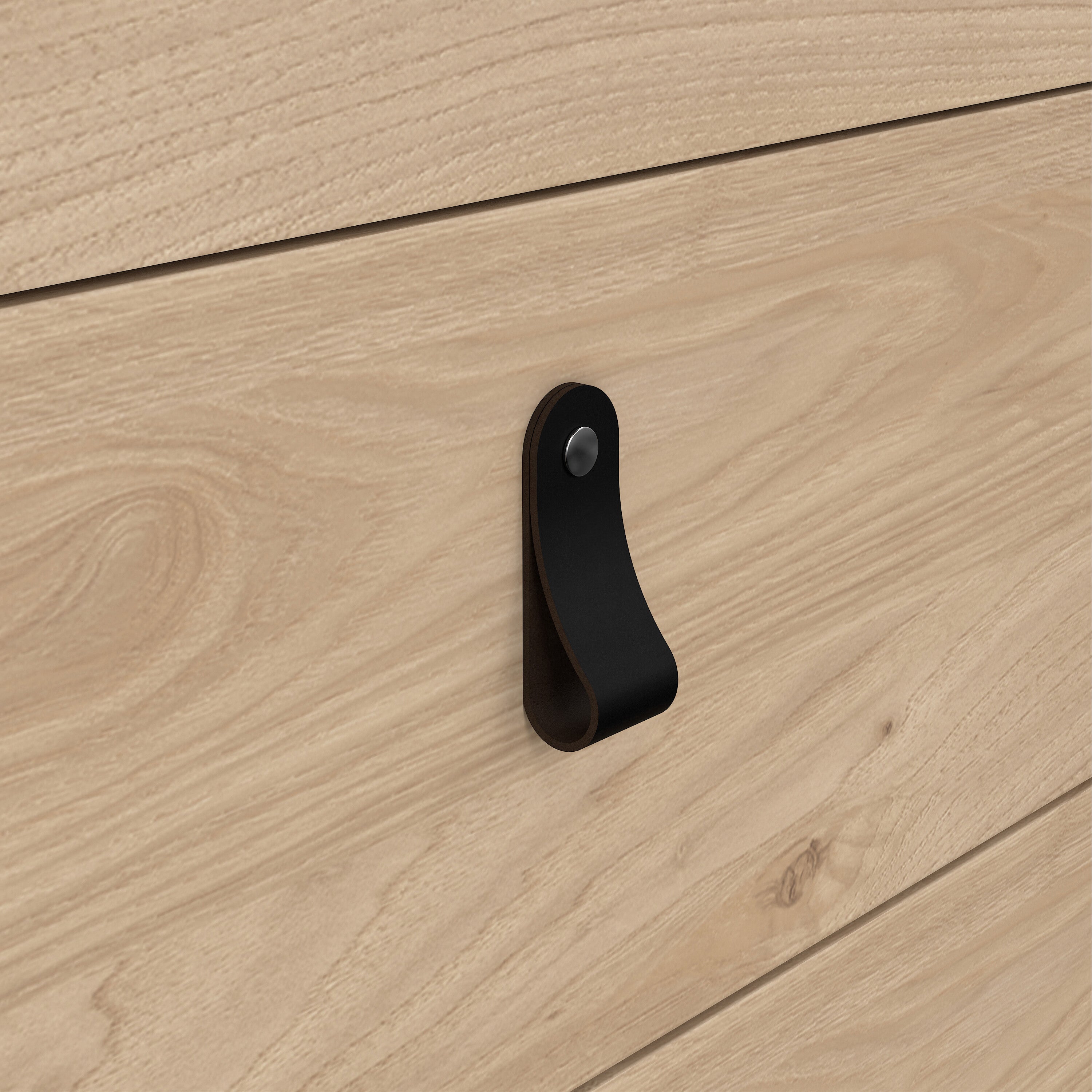 Barcelona Sideboard 2 Doors + 3 Drawers in Jackson Hickory Oak – FTG, view 8