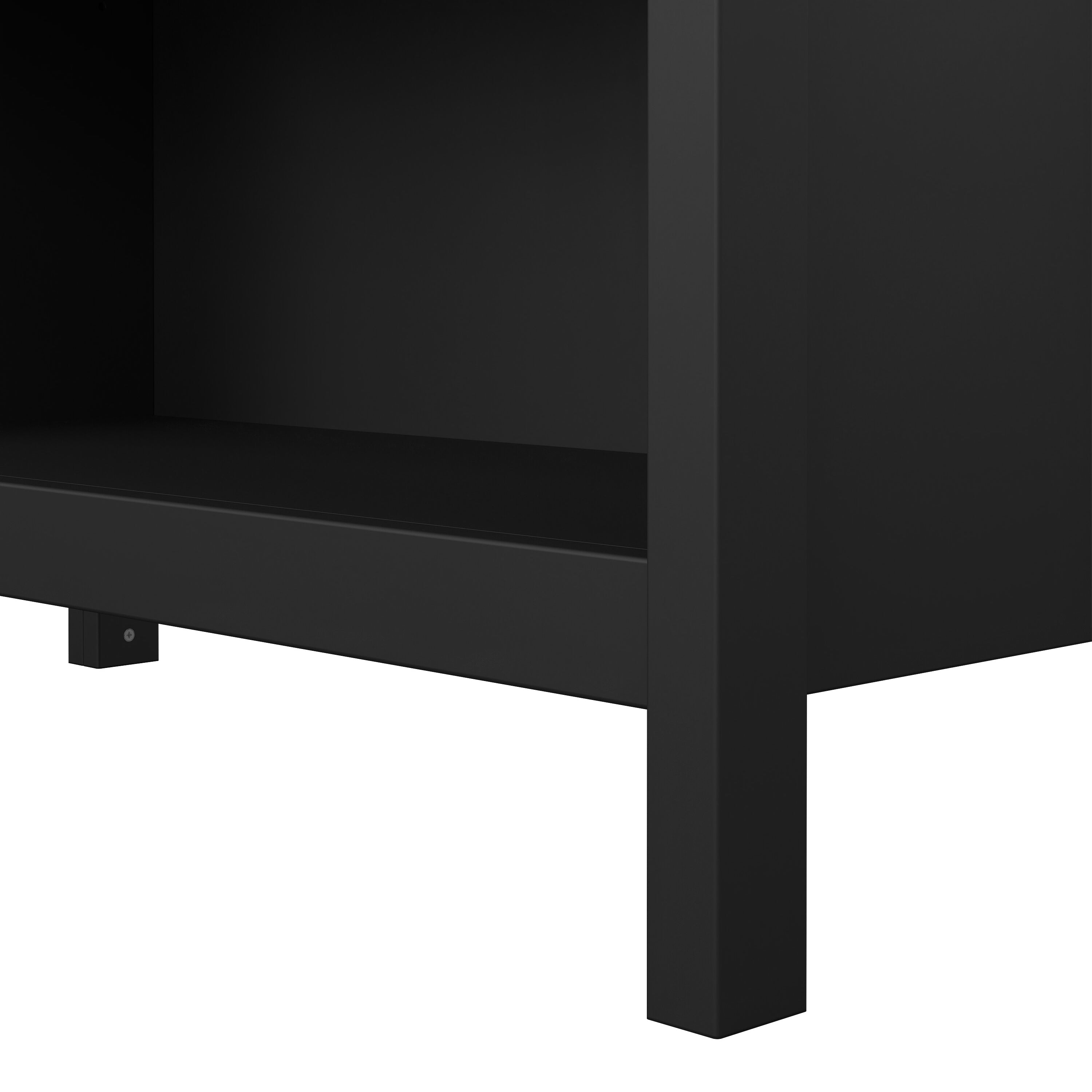 Barcelona Bookcase in Black – FTG, view 8