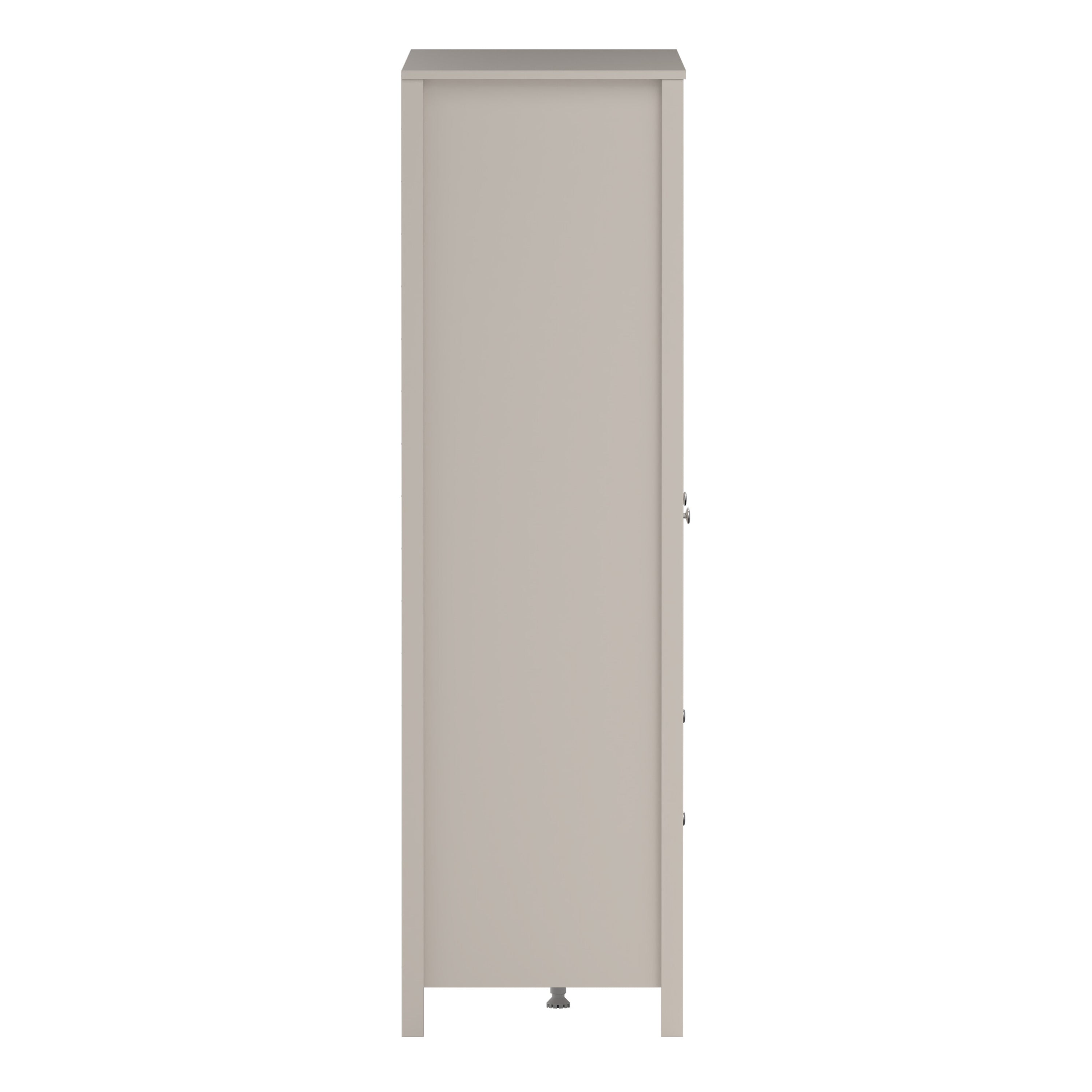 Madrid Wardrobe with 2 Doors + 1 Mirror Door + 2 Drawers in Cashmere – FTG, view 4