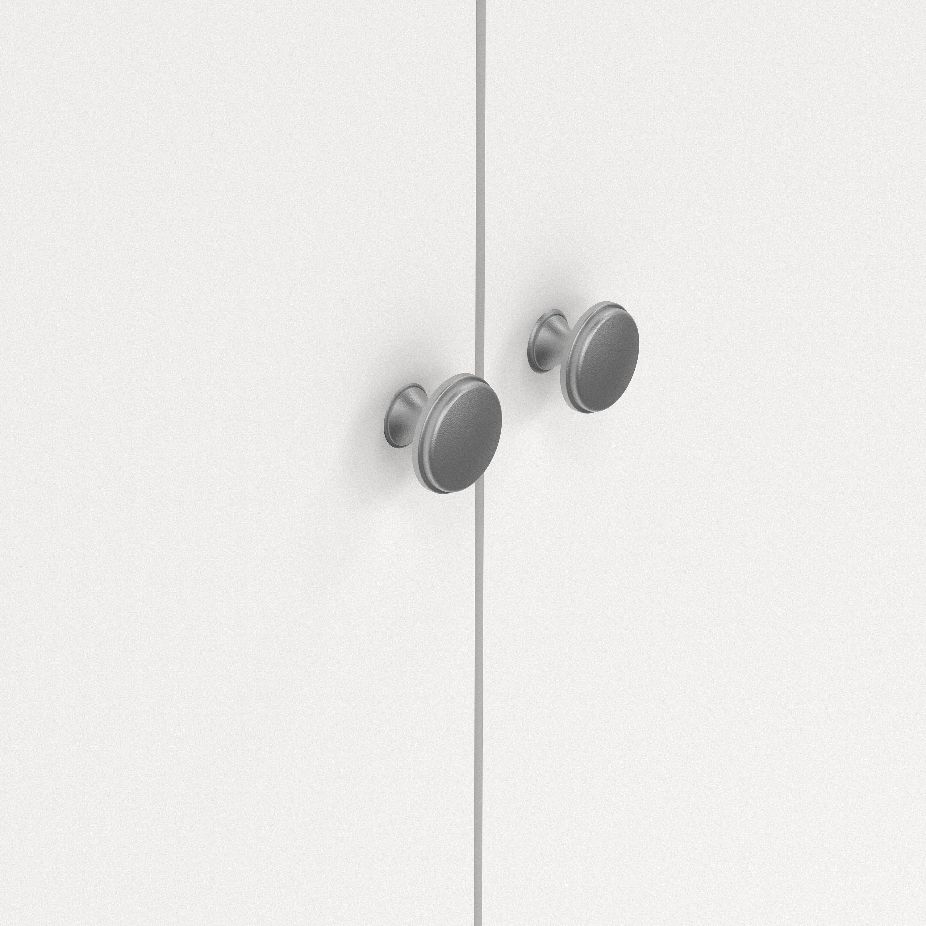 Madrid Wardrobe with 3 Doors in White – FTG, view 8
