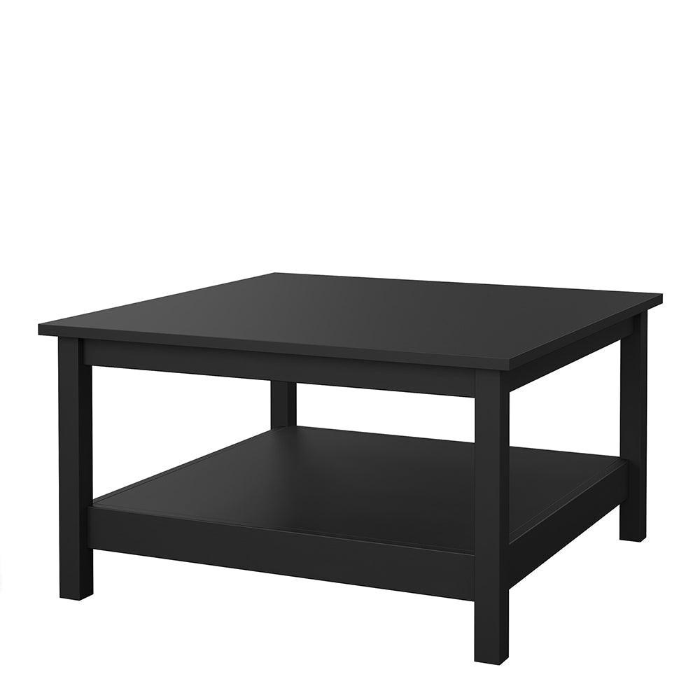 Madrid Coffee Table in Matt Black – FTG, view 3