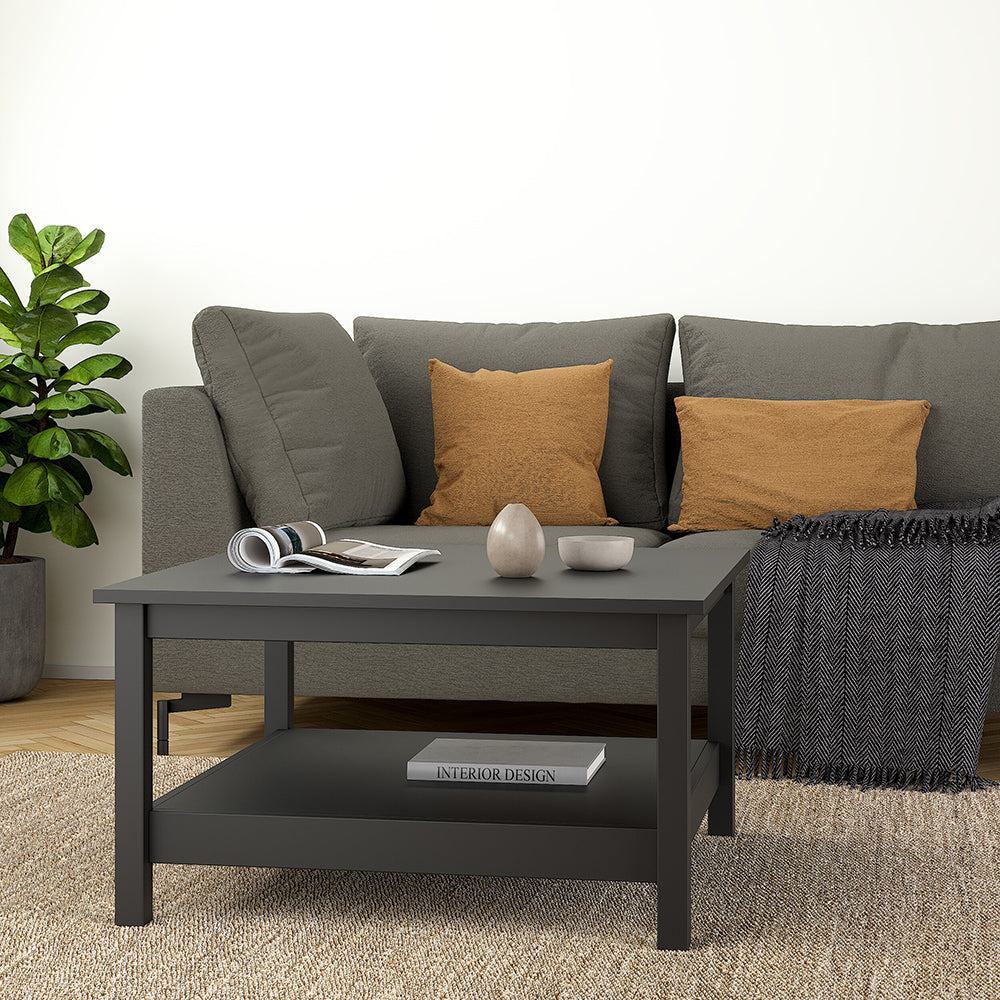Madrid Coffee Table in Matt Black – FTG, view 5
