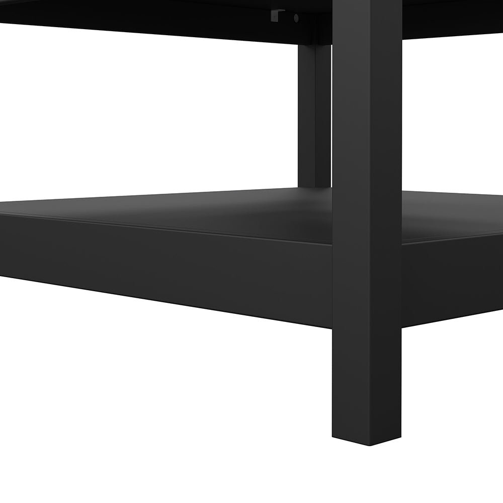 Madrid Coffee Table in Matt Black – FTG, view 7