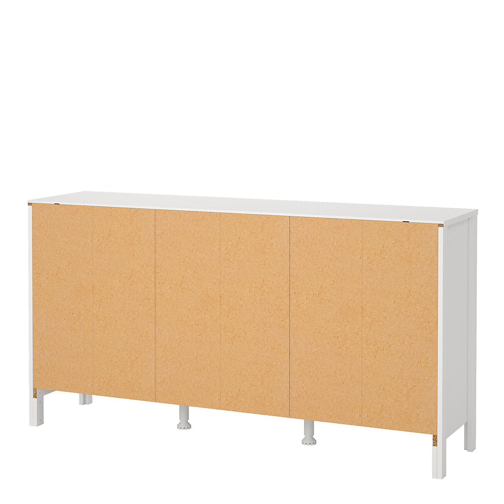 Madrid Sideboard 2 Doors 3 Drawers in White – FTG, view 4