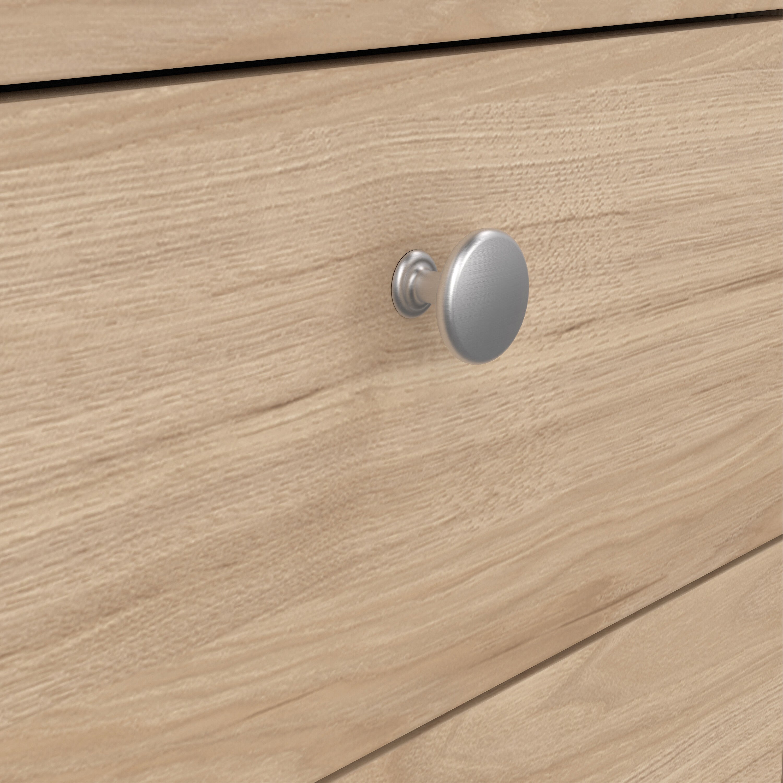 Madrid Desk 3 Drawers in Jackson Hickory Oak – FTG, view 8