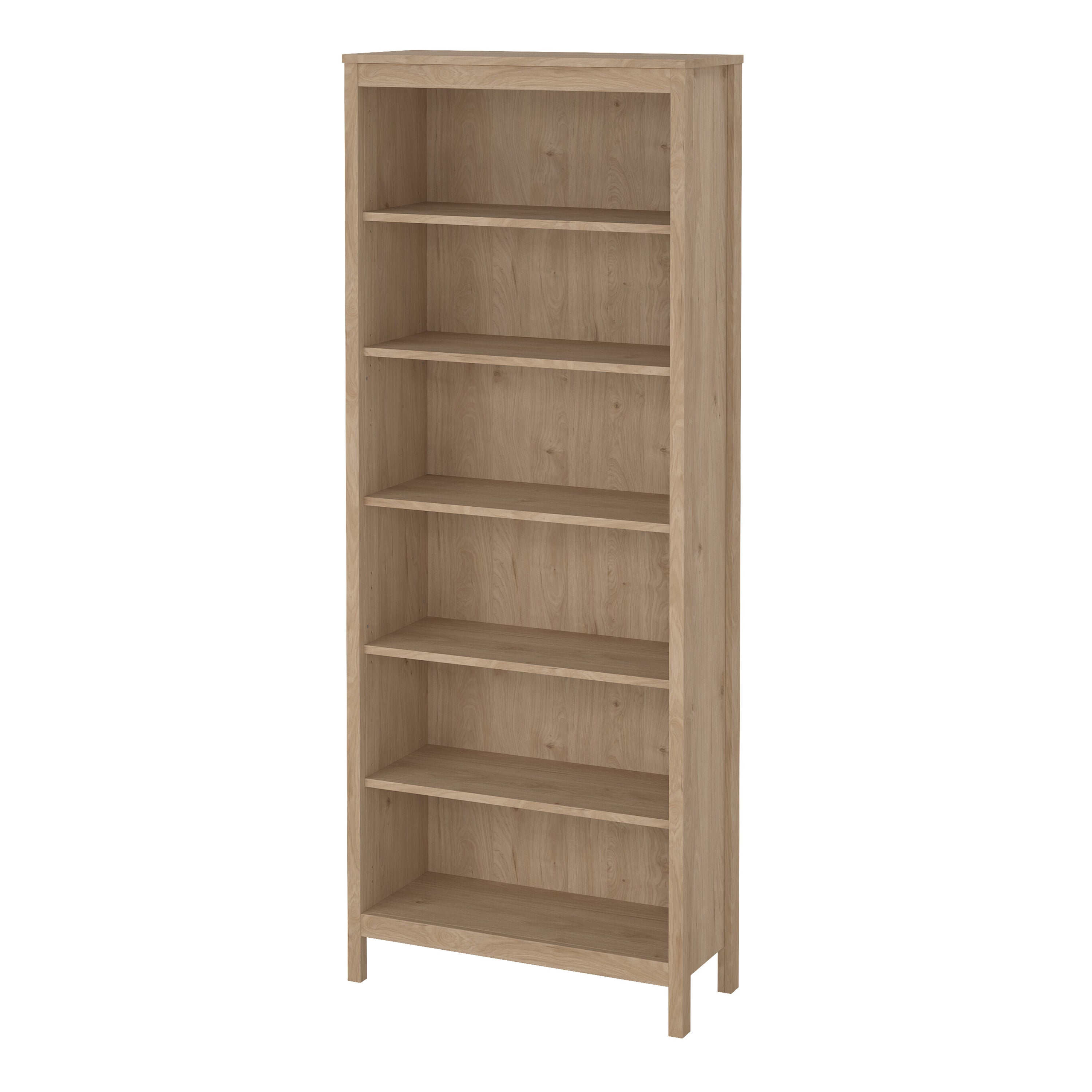 Madrid Bookcase in Jackson Hickory Oak – FTG, view 3