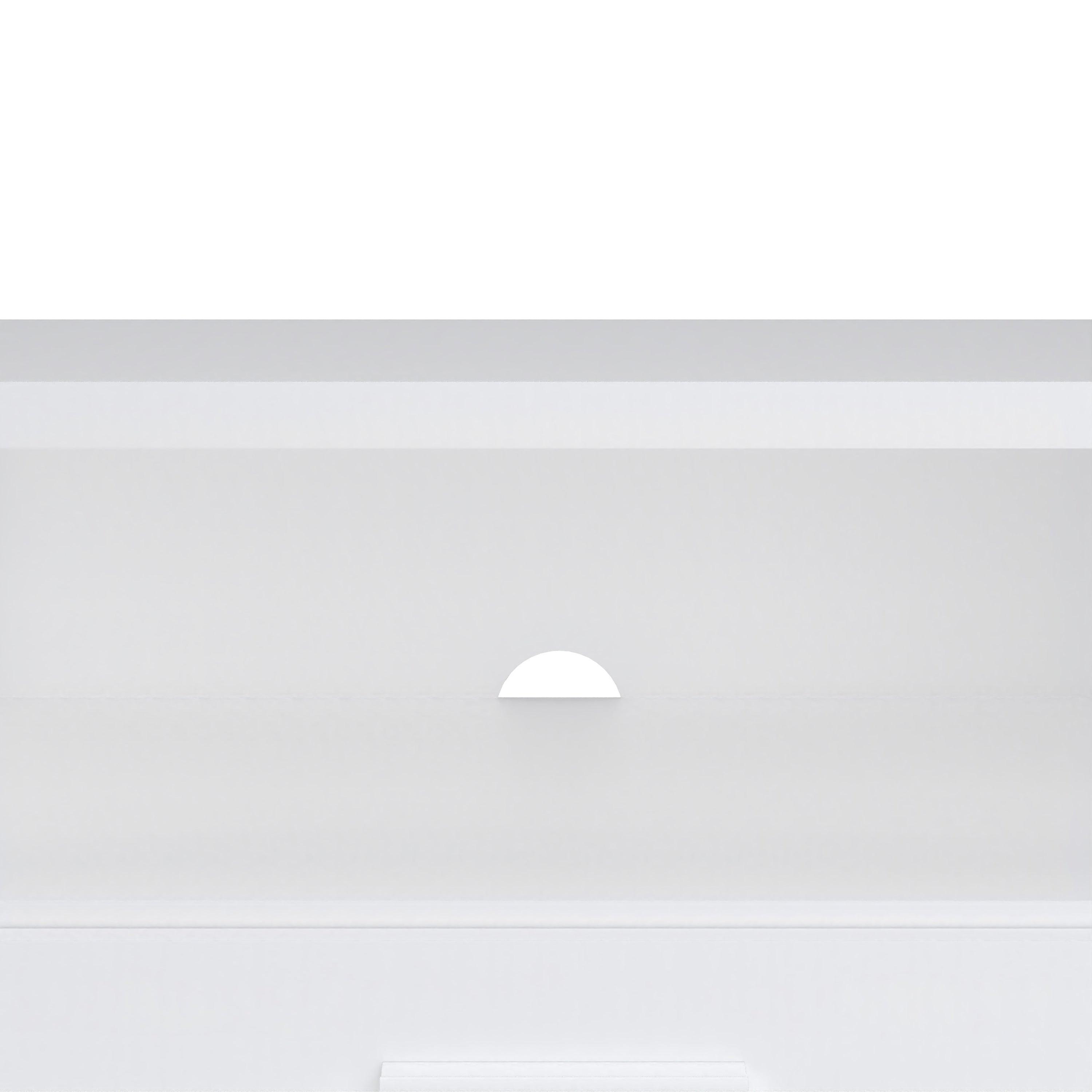 Media TV Unit with 2 Doors 1 Drawer 177cm White – FTG, view 10
