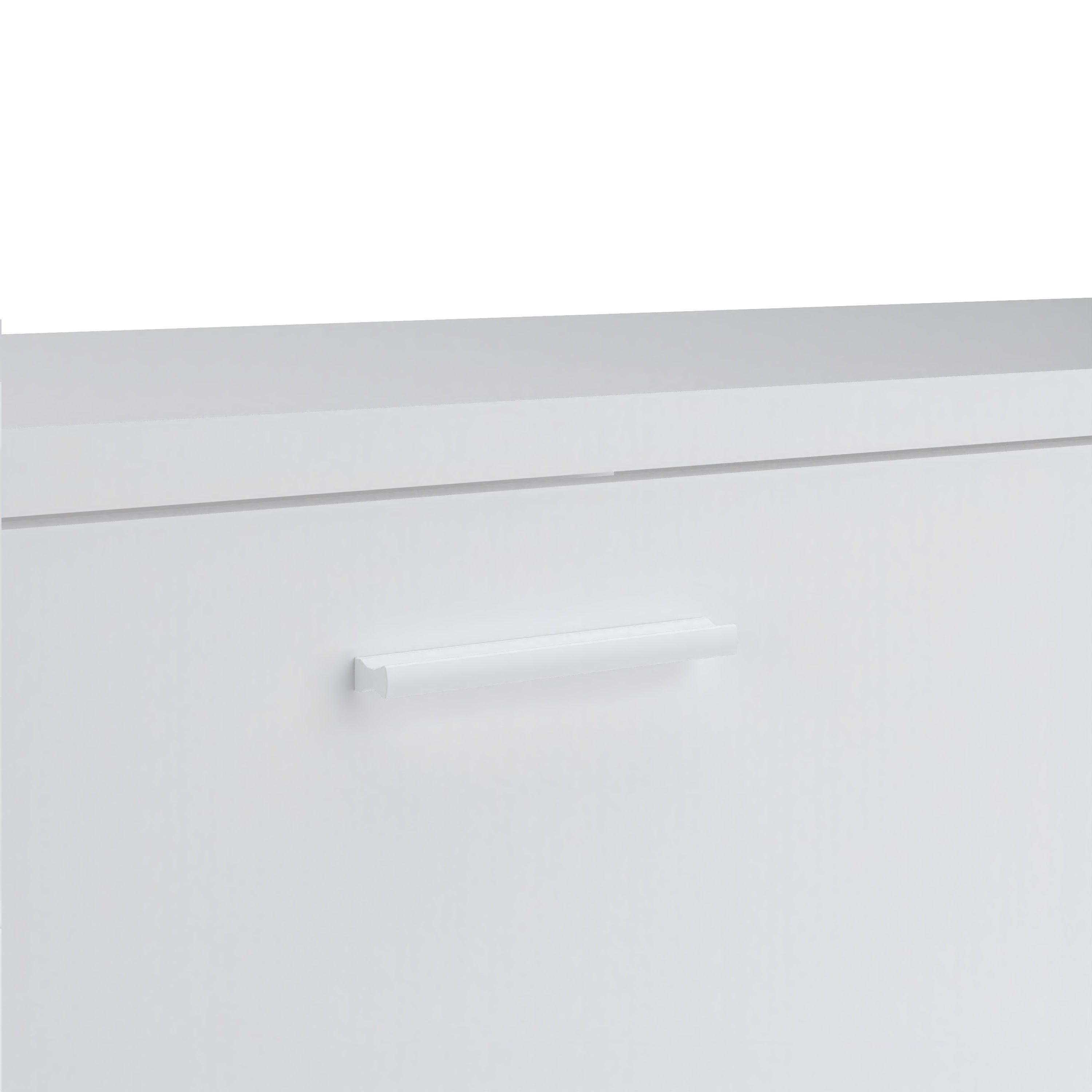 Media TV Unit with 2 Doors 1 Drawer 177cm White – FTG, view 9
