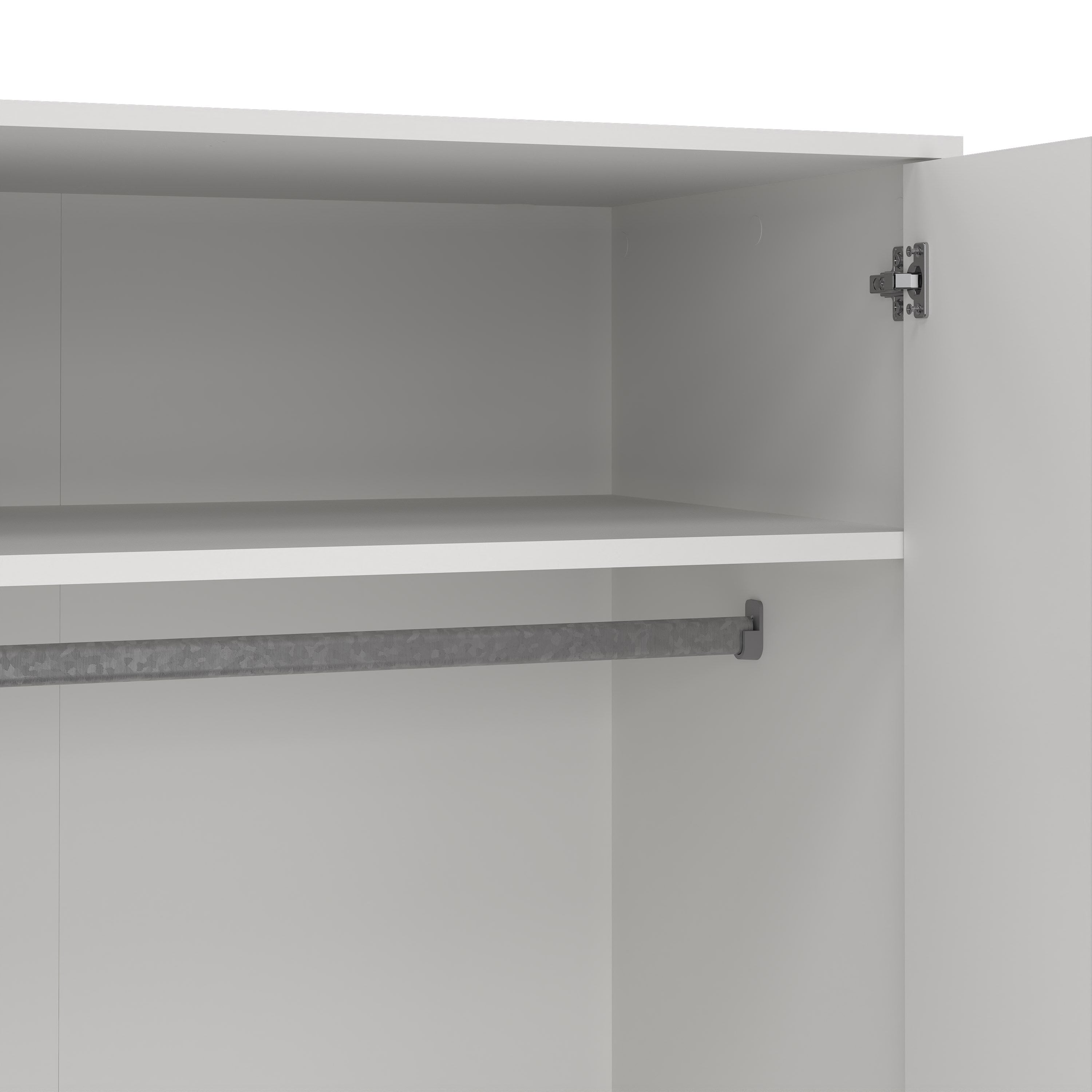 Cumbria Wardrobe with 2 Doors + 2 Drawers White – FTG, view 11