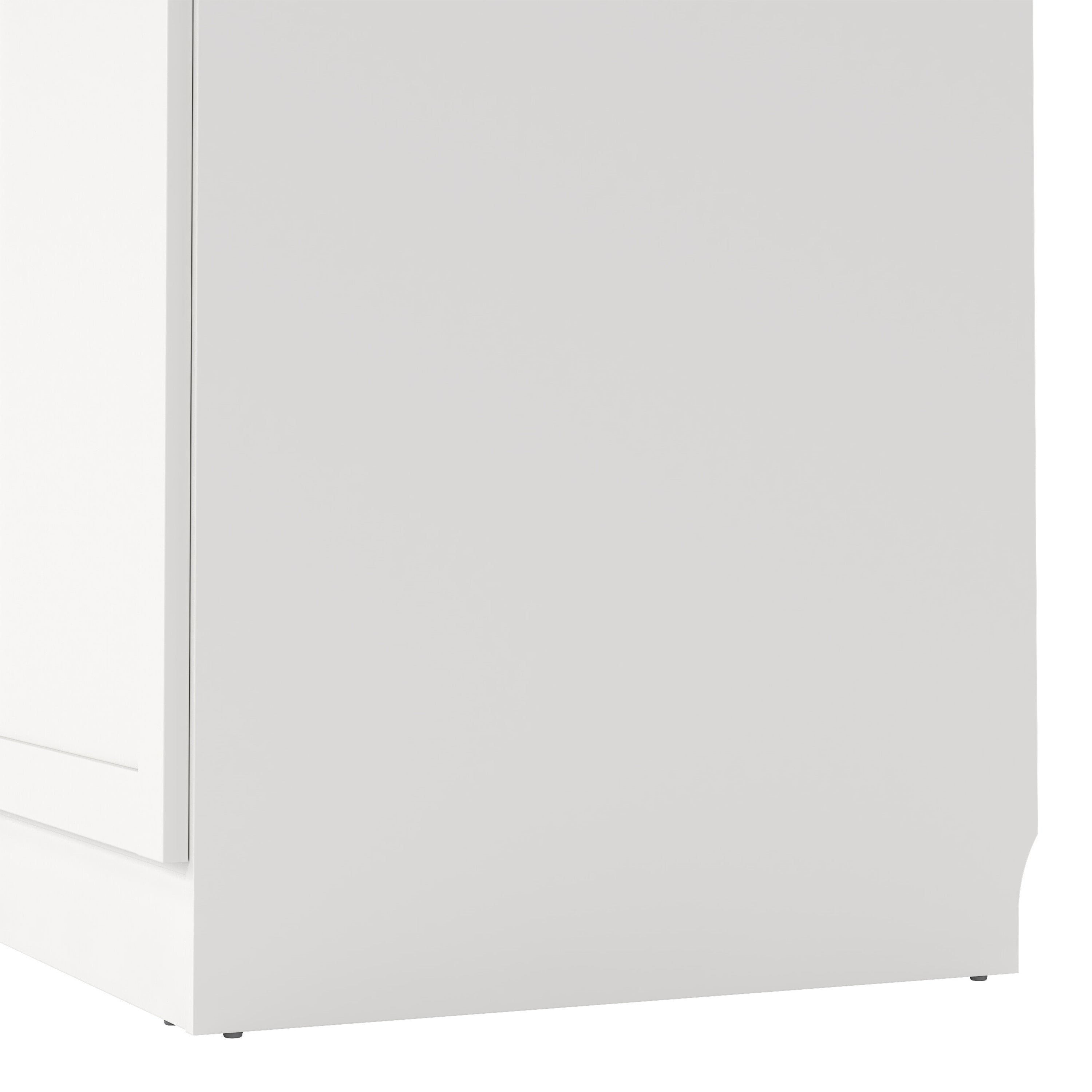 Brande Wardrobe with 2 Frame Doors in White – FTG, view 5